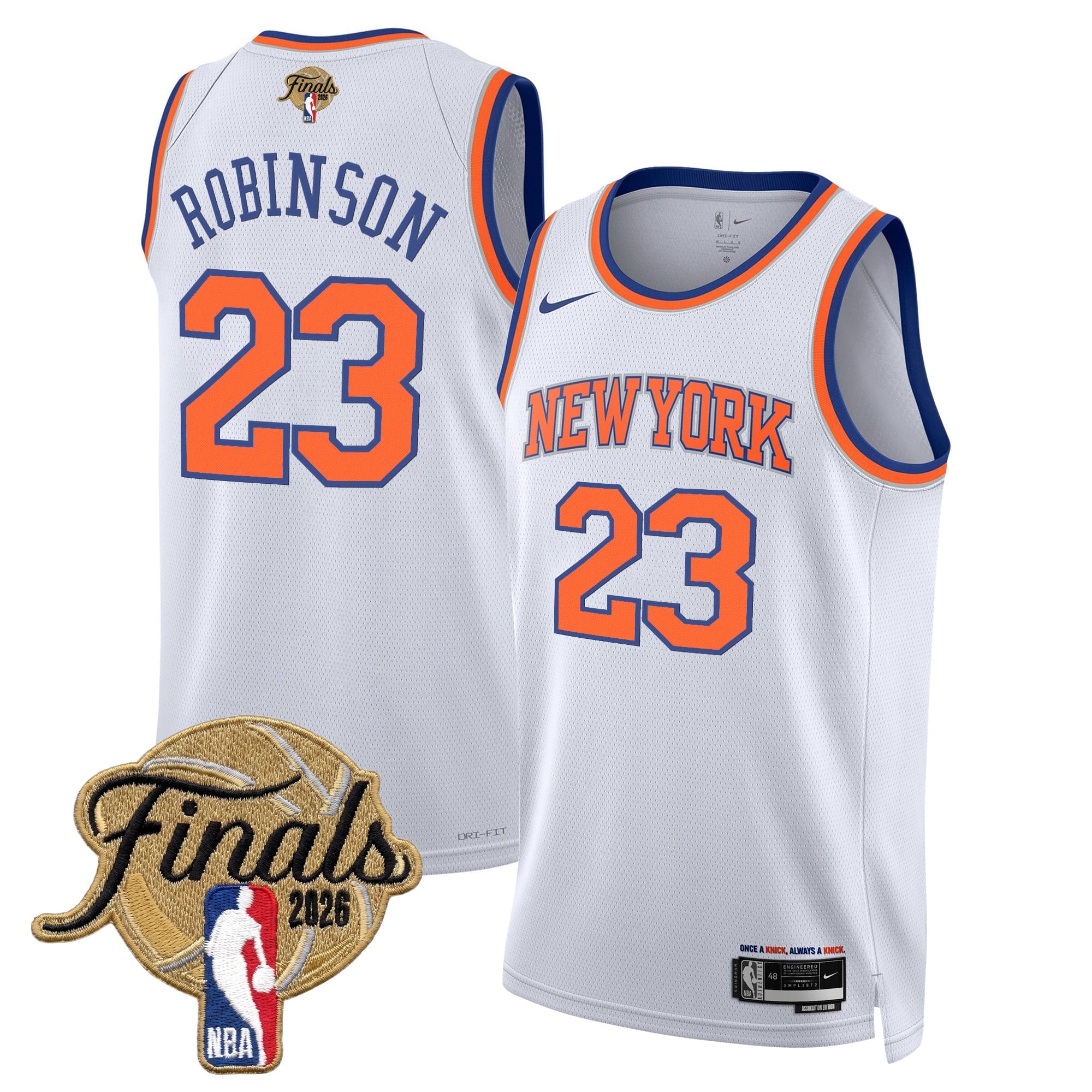 Men's New York Knicks 2026 Finals Swingman Jersey - All Stitched