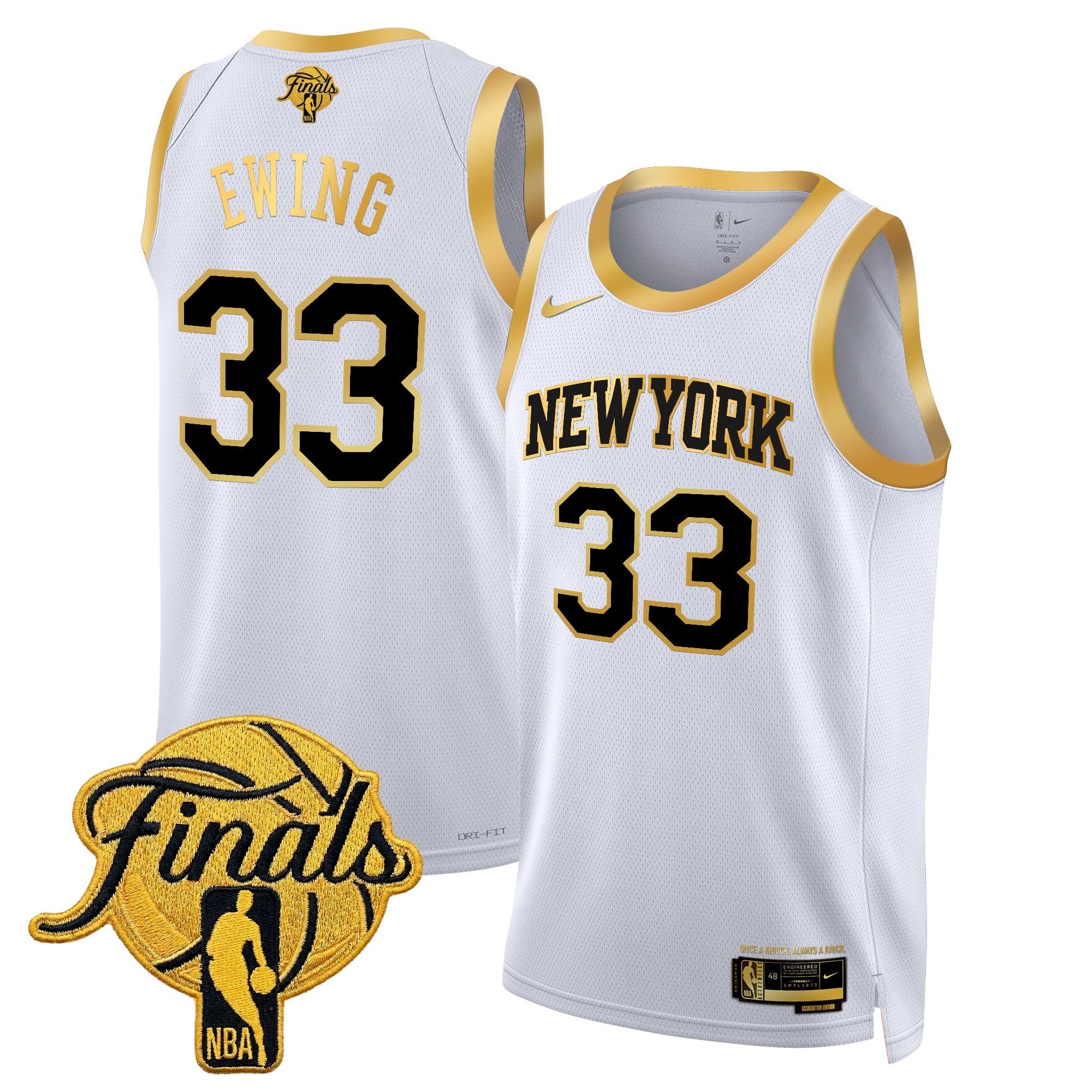 Men's New York Knicks 2026 Finals Swingman Jersey V2 - All Stitched
