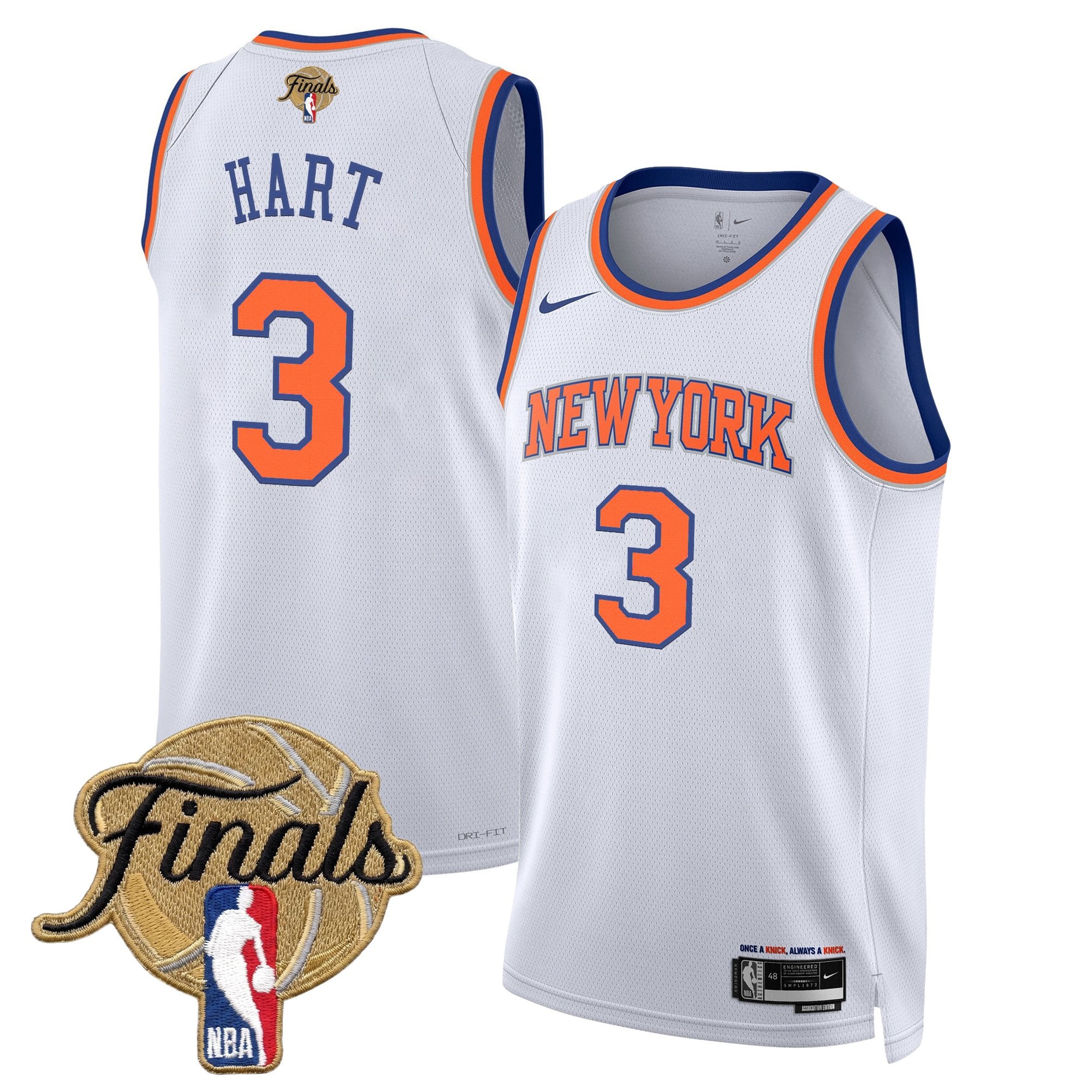 Men's New York Knicks 2026 Finals Swingman Jersey V2 - All Stitched