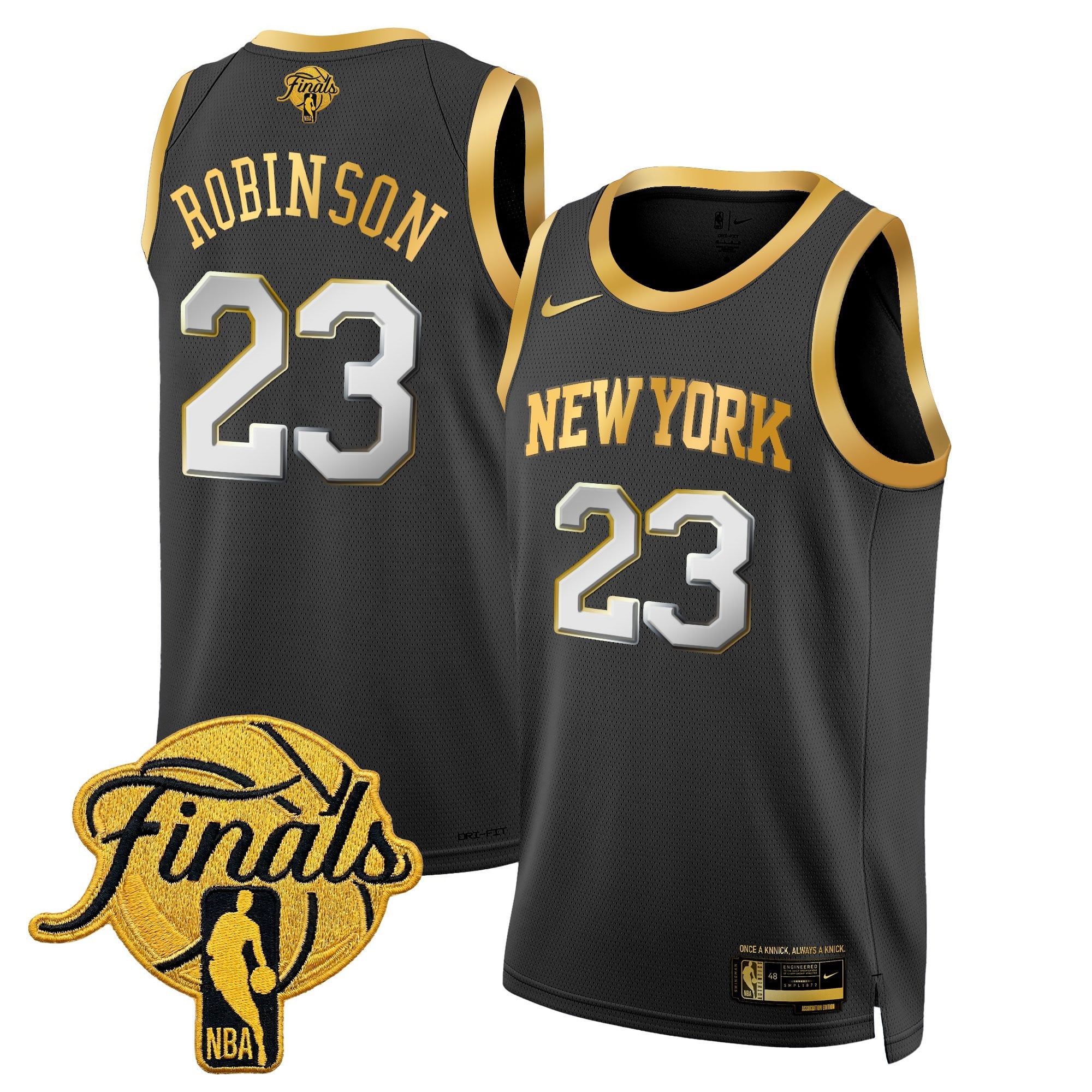 Men's New York Knicks 2026 Finals Swingman Jersey V2 - All Stitched