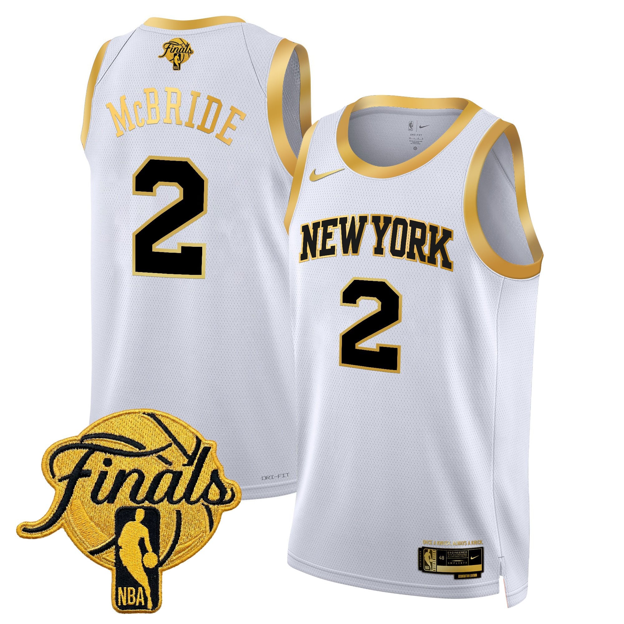 Men's New York Knicks 2026 Finals Swingman Jersey V2 - All Stitched