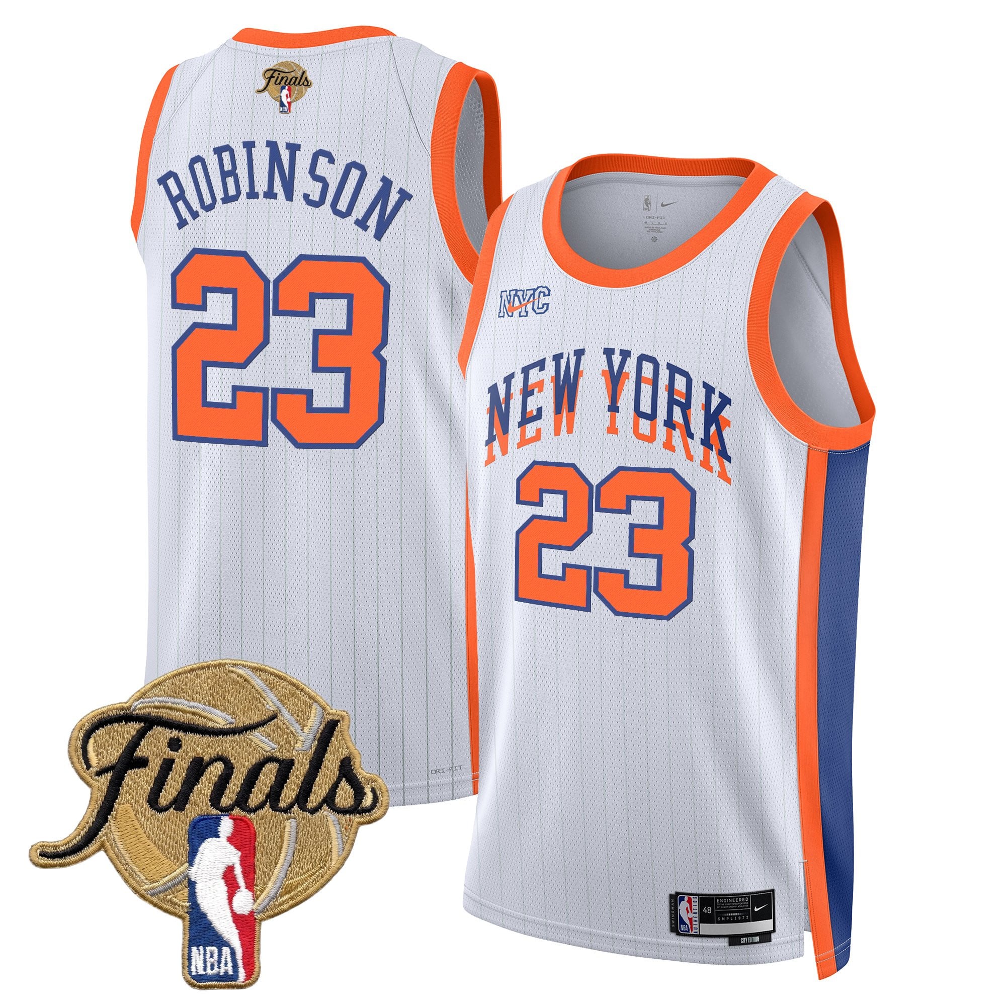 Men's New York Knicks 2026 Finals Swingman Jersey V2 - All Stitched