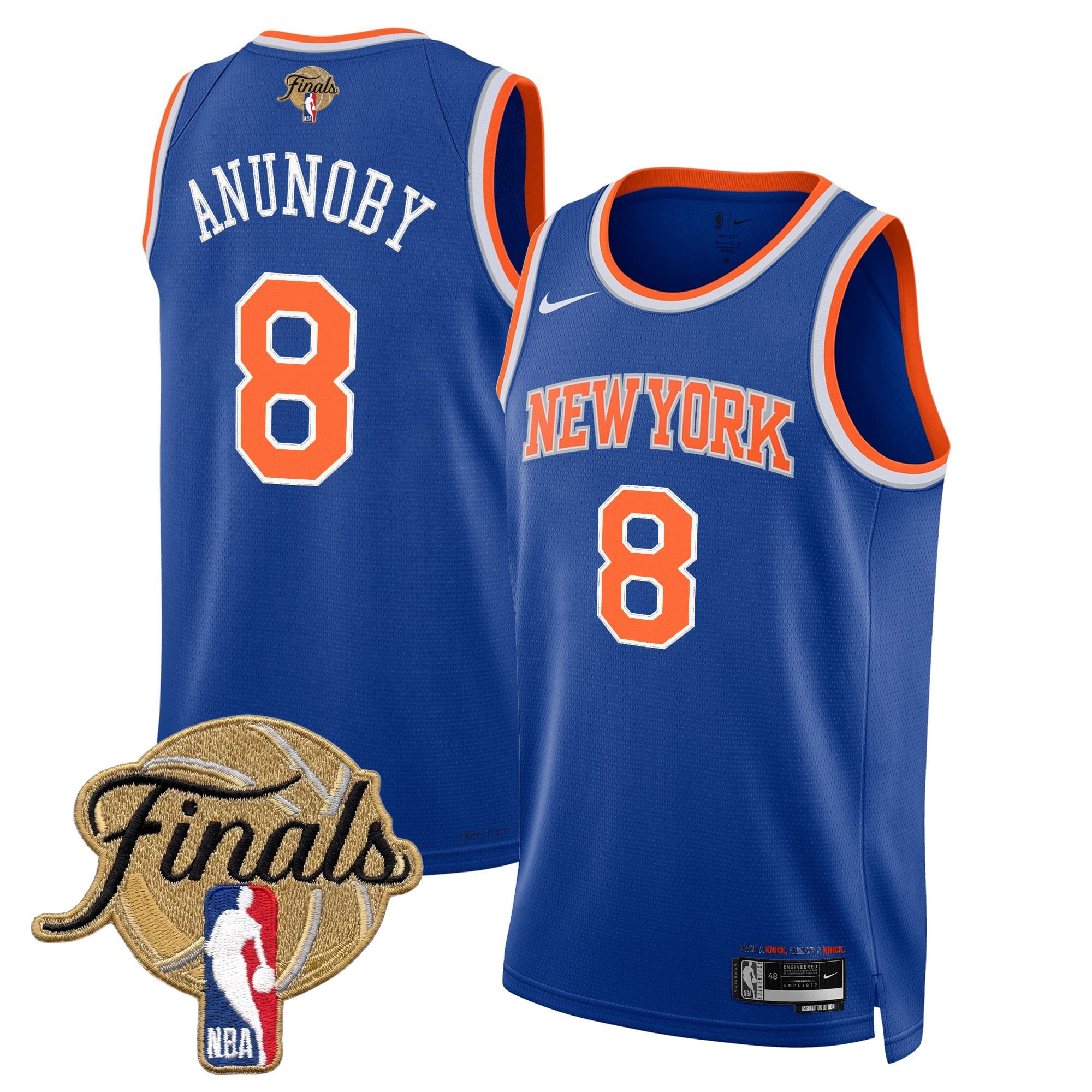 Men's New York Knicks 2026 Finals Swingman Jersey V2 - All Stitched