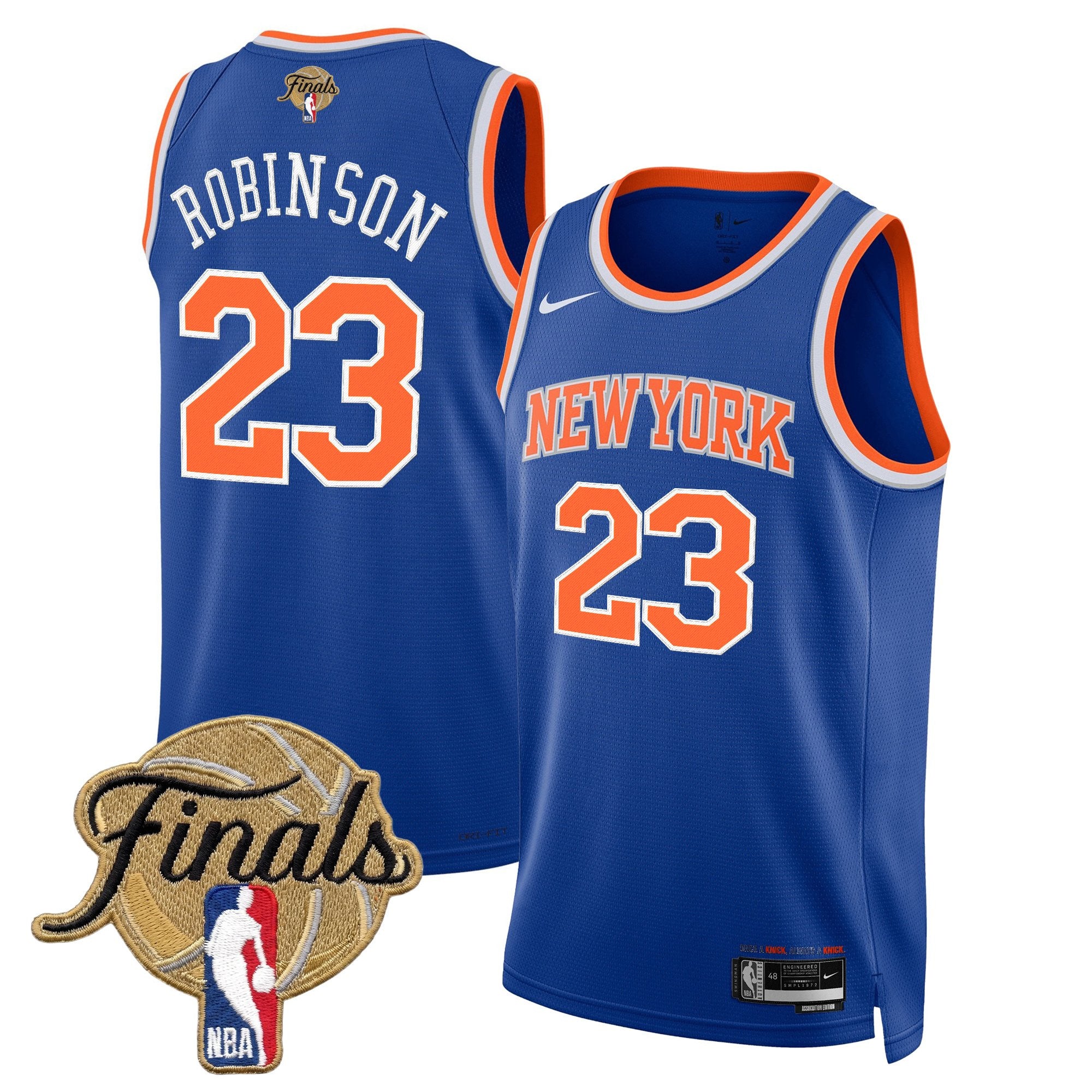 Men's New York Knicks 2026 Finals Swingman Jersey V2 - All Stitched