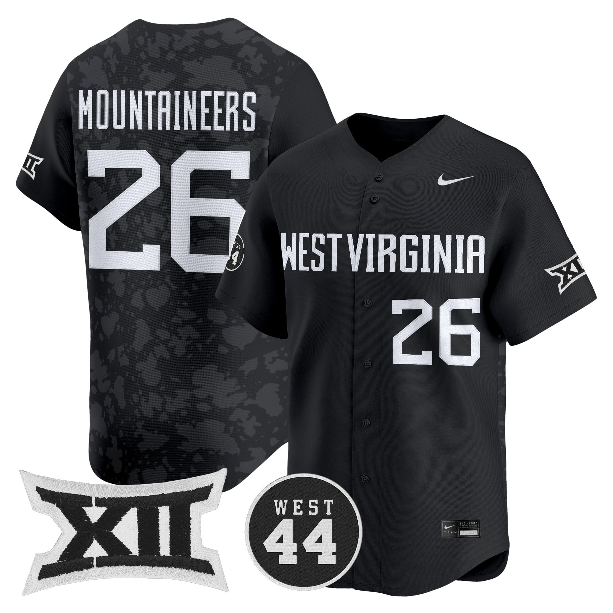 Men's West Virginia Mountaineers 2026 Vapor Premier Limited Jersey - All Stitched