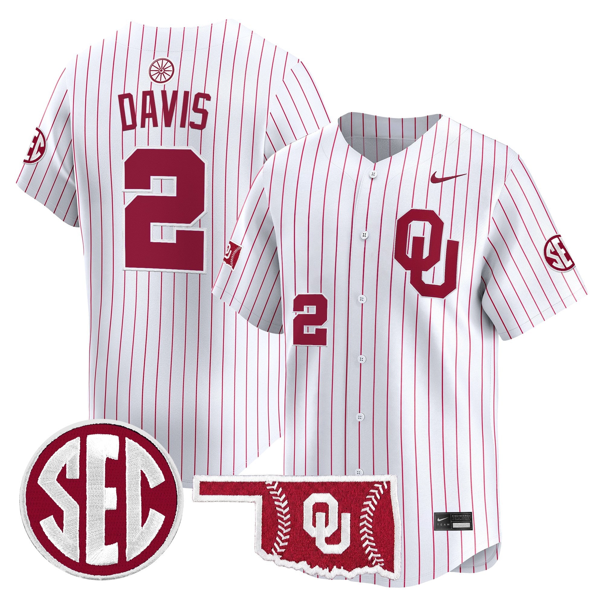 Men's Oklahoma Sooners 2026 Vapor Premier Limited Jersey - All Stitched