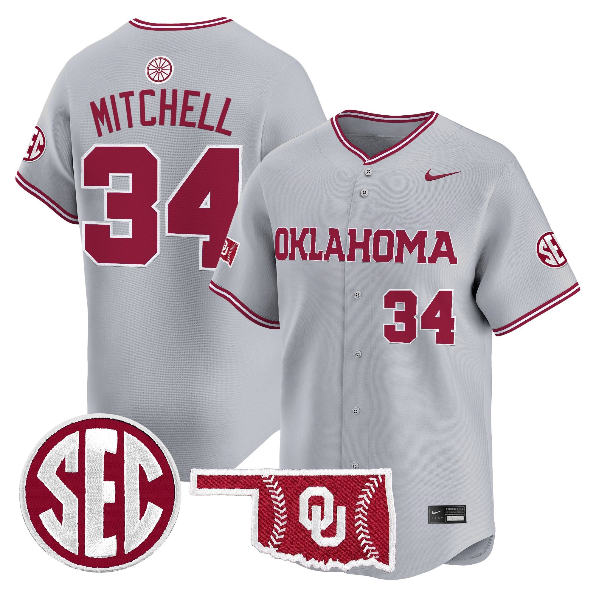 Men's Oklahoma Sooners 2026 Vapor Premier Limited Jersey - All Stitched