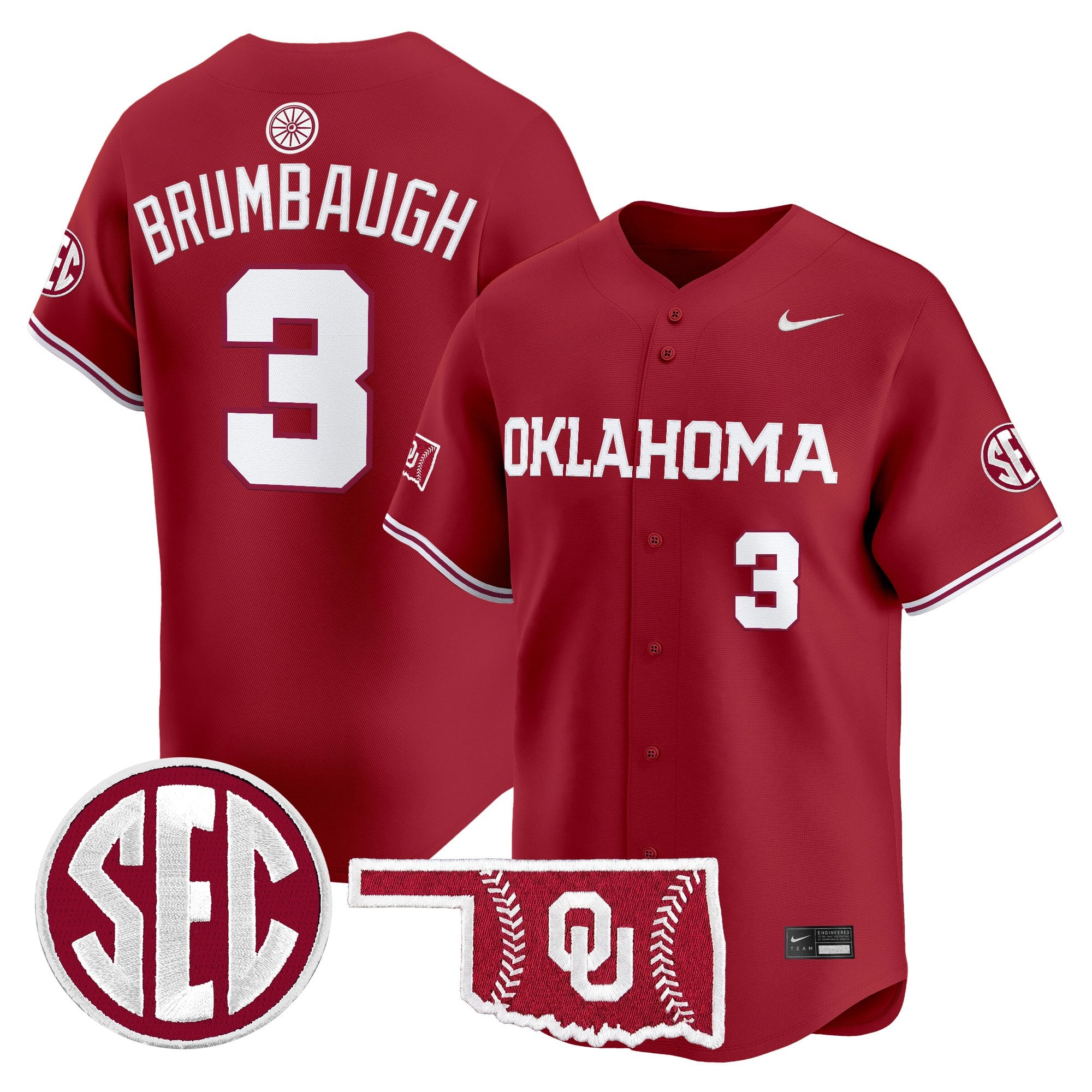Men's Oklahoma Sooners 2026 Vapor Premier Limited Jersey - All Stitched