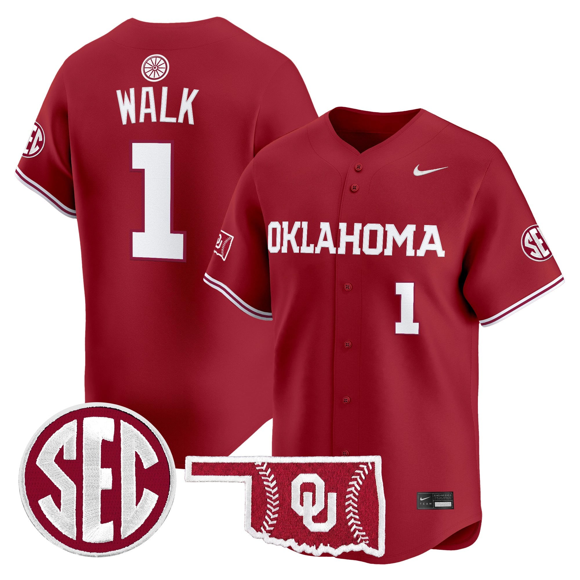 Men's Oklahoma Sooners 2026 Vapor Premier Limited Jersey - All Stitched