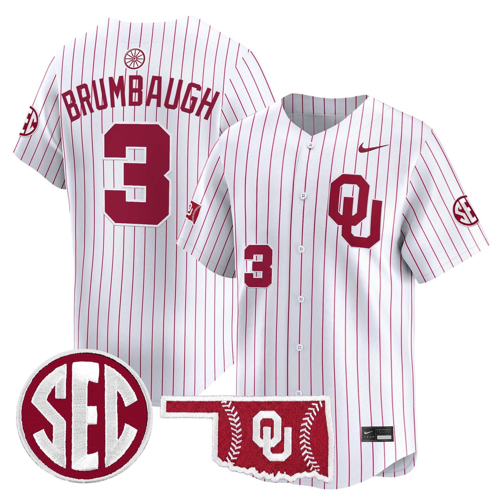 Men's Oklahoma Sooners 2026 Vapor Premier Limited Jersey - All Stitched