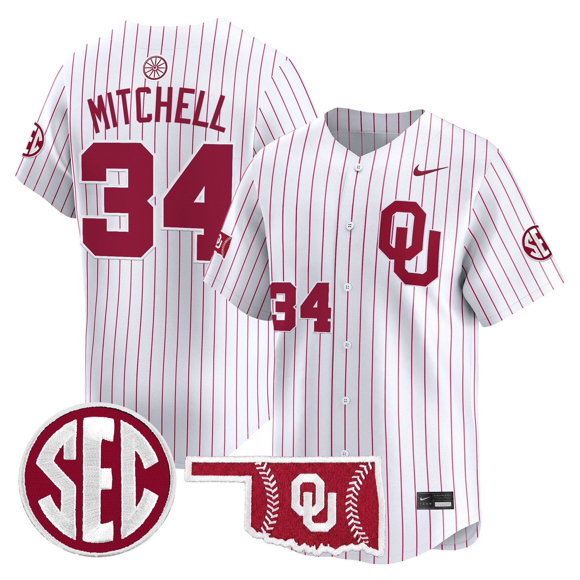 Men's Oklahoma Sooners 2026 Vapor Premier Limited Jersey - All Stitched