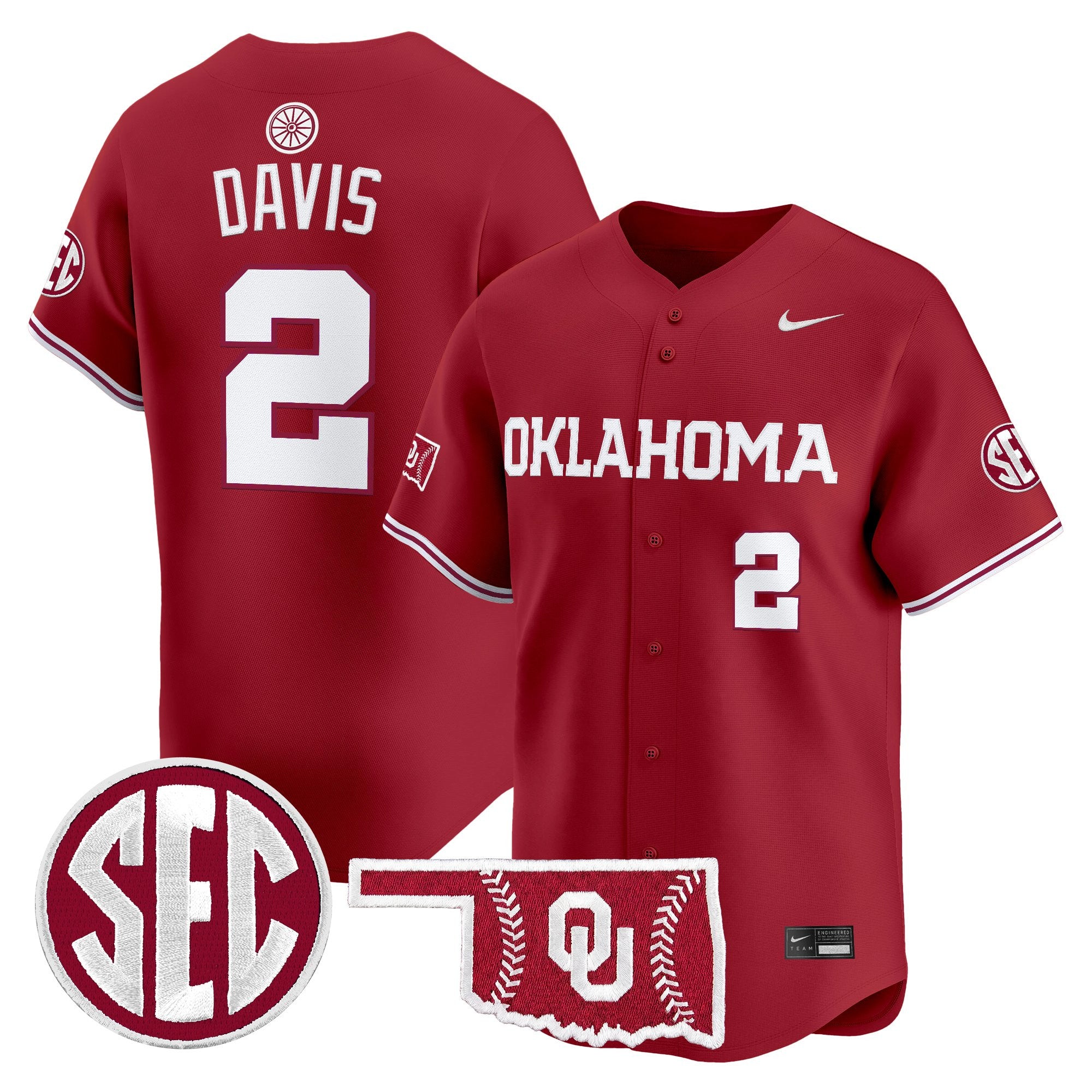 Men's Oklahoma Sooners 2026 Vapor Premier Limited Jersey - All Stitched