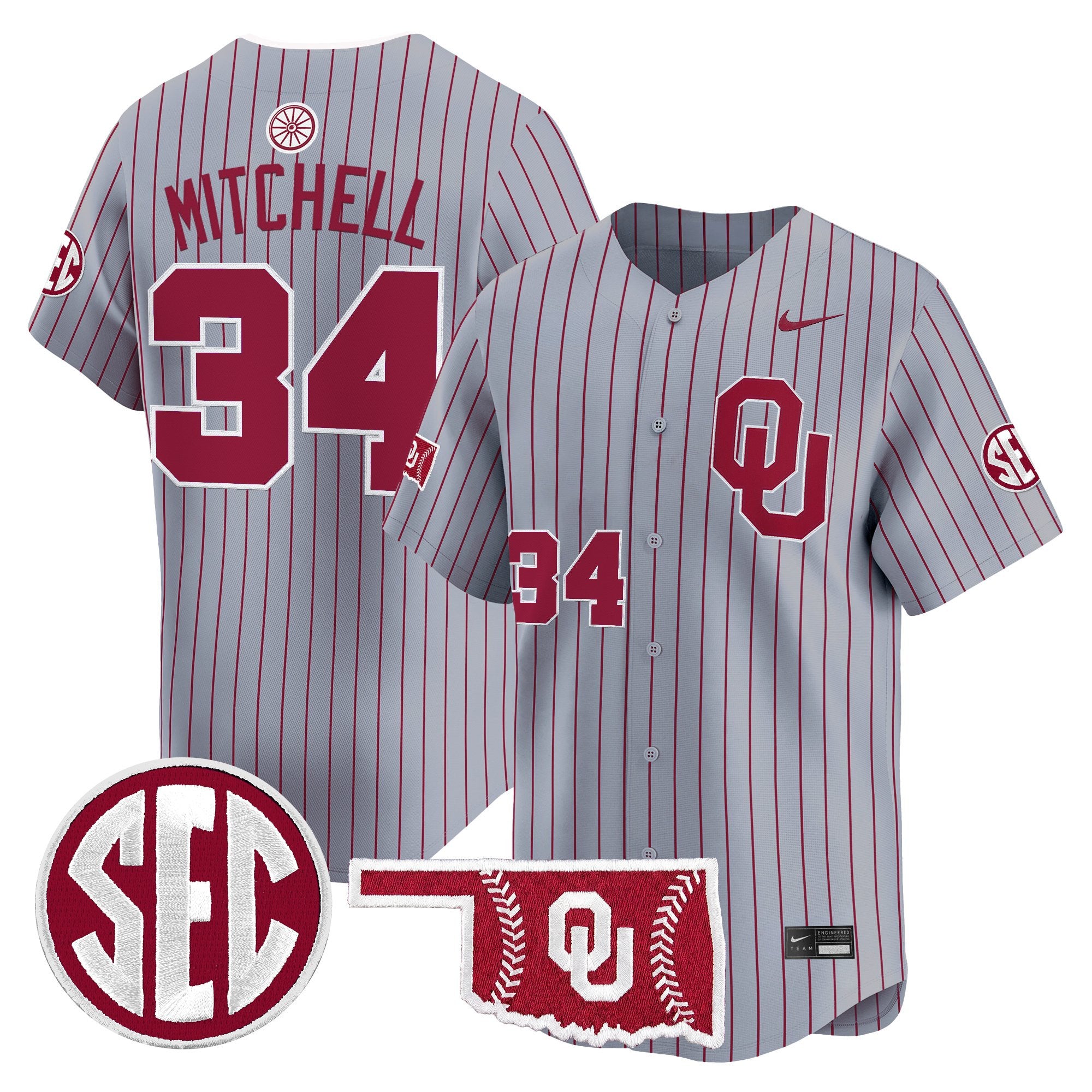 Men's Oklahoma Sooners 2026 Vapor Premier Limited Jersey - All Stitched