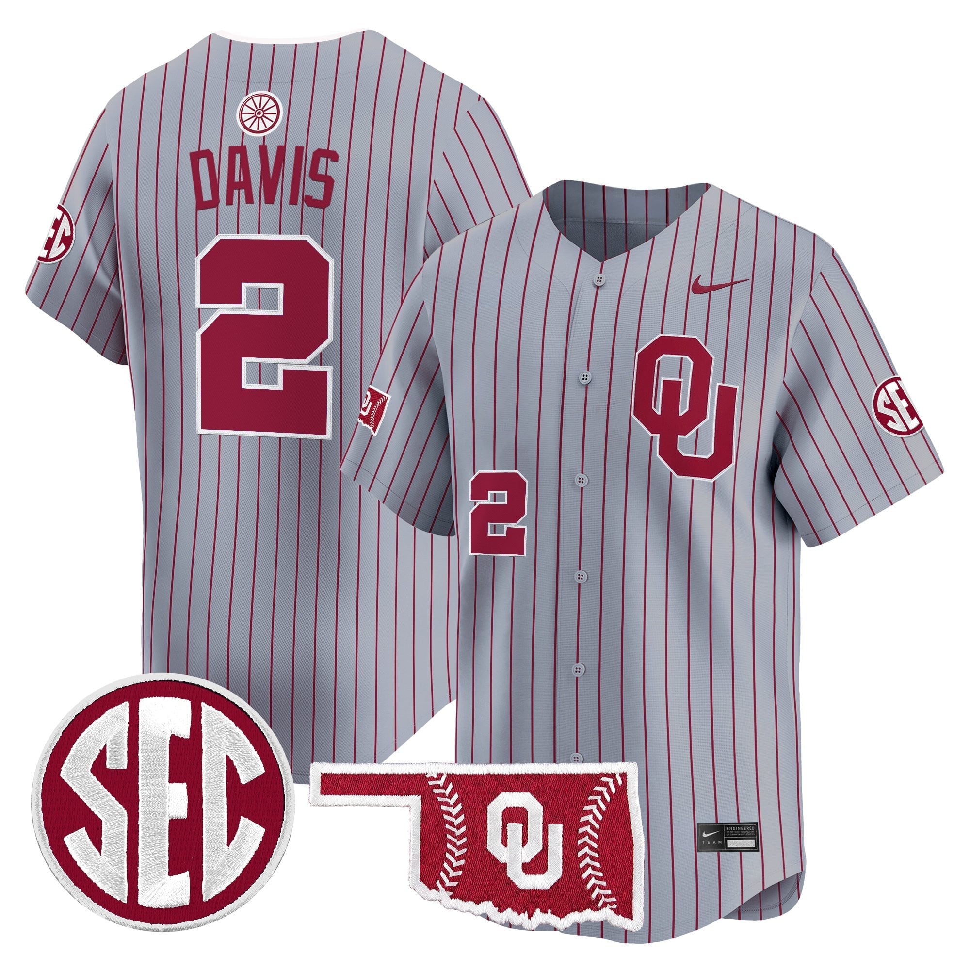 Men's Oklahoma Sooners 2026 Vapor Premier Limited Jersey - All Stitched
