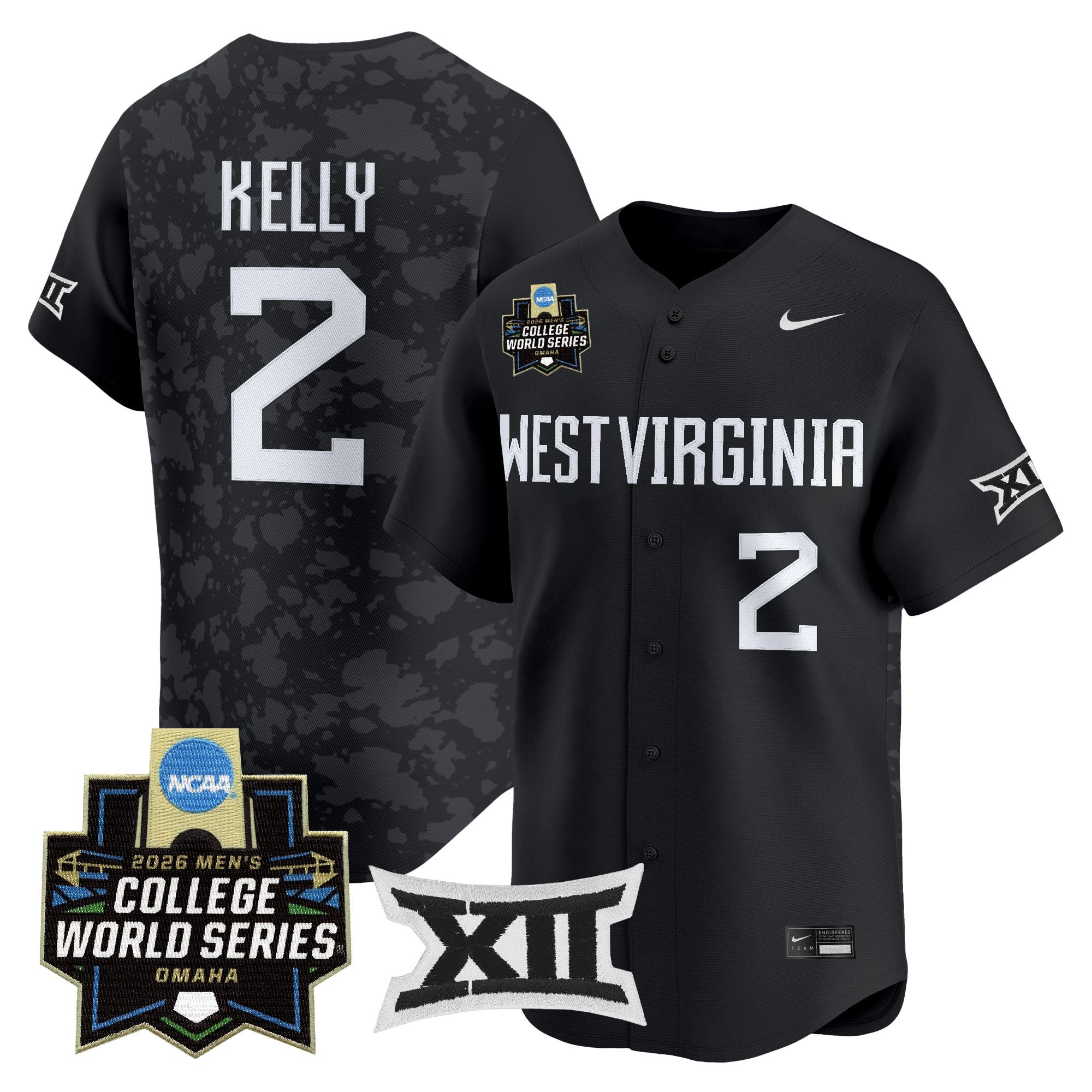 Men's West Virginia Mountaineers 2026 World Series Vapor Premier Limited Jersey V2 - All Stitched