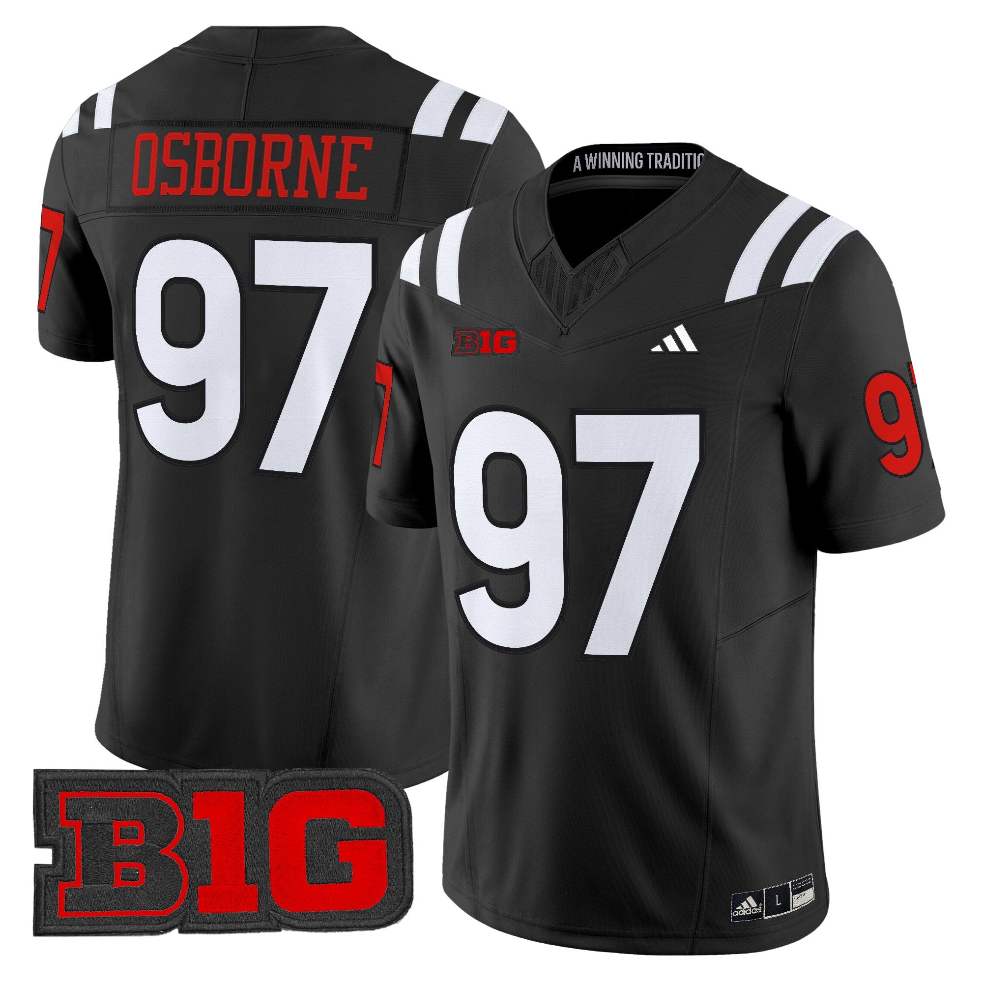 Men's Nebraska Cornhuskers 2026 Vapor Limited Jersey - All Stitched