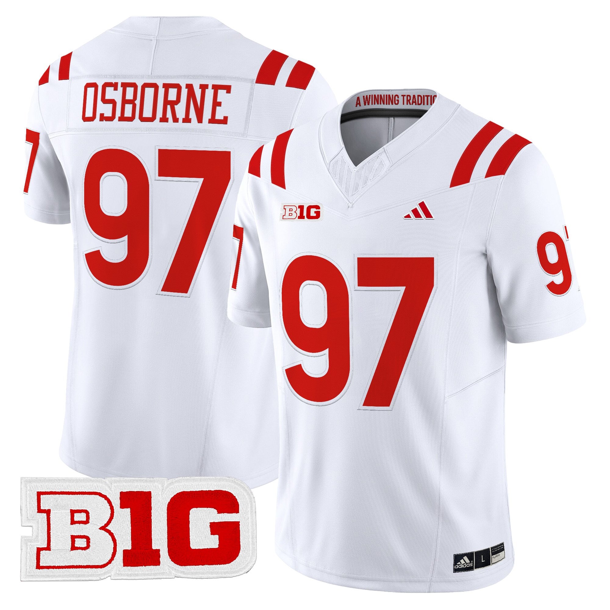 Men's Nebraska Cornhuskers 2026 Vapor Limited Jersey - All Stitched