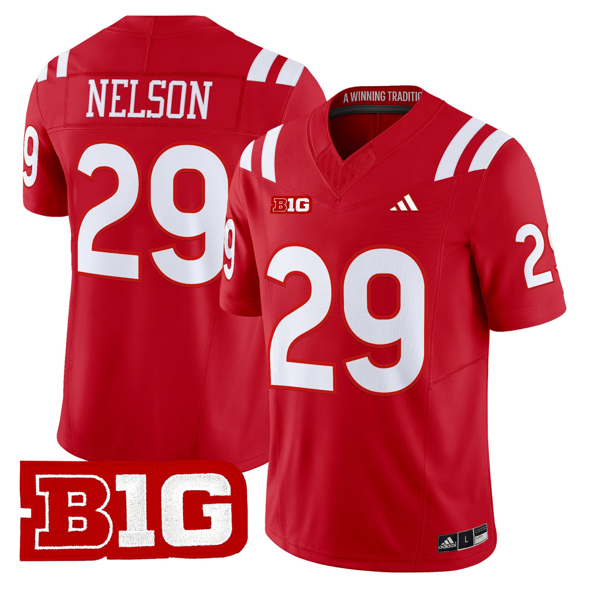 Men's Nebraska Cornhuskers 2026 Vapor Limited Jersey - All Stitched