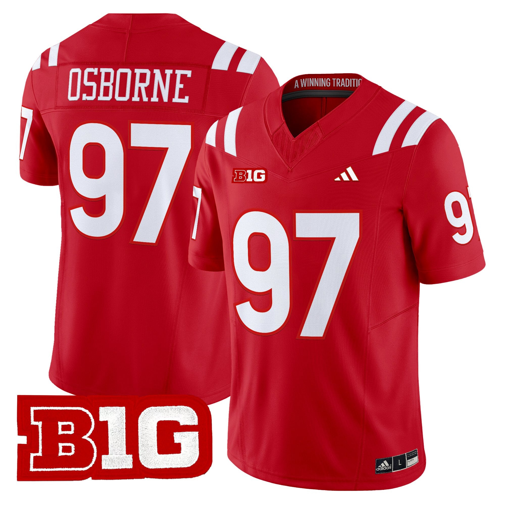 Men's Nebraska Cornhuskers 2026 Vapor Limited Jersey - All Stitched