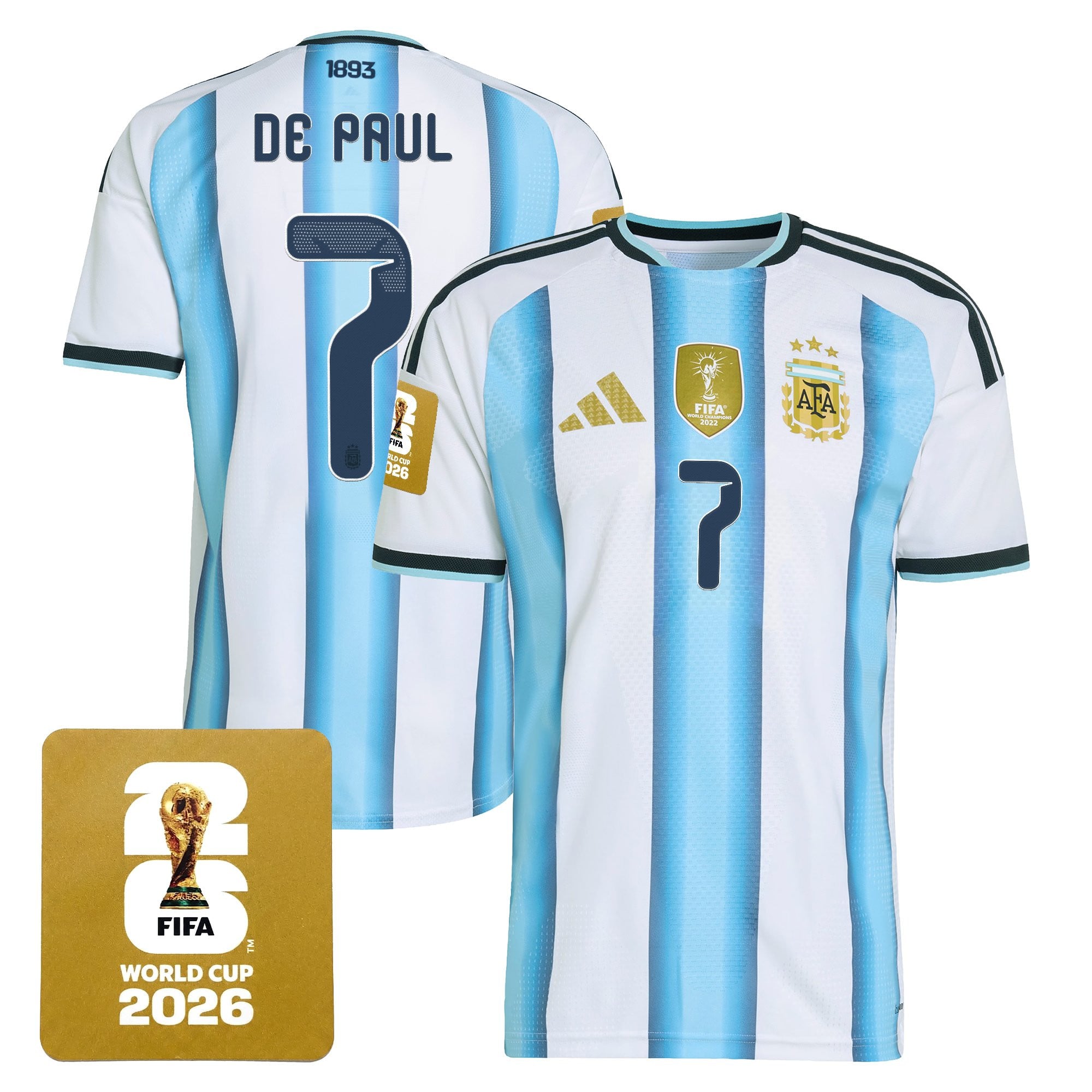 Men's Argentina 2026 National Team Jersey