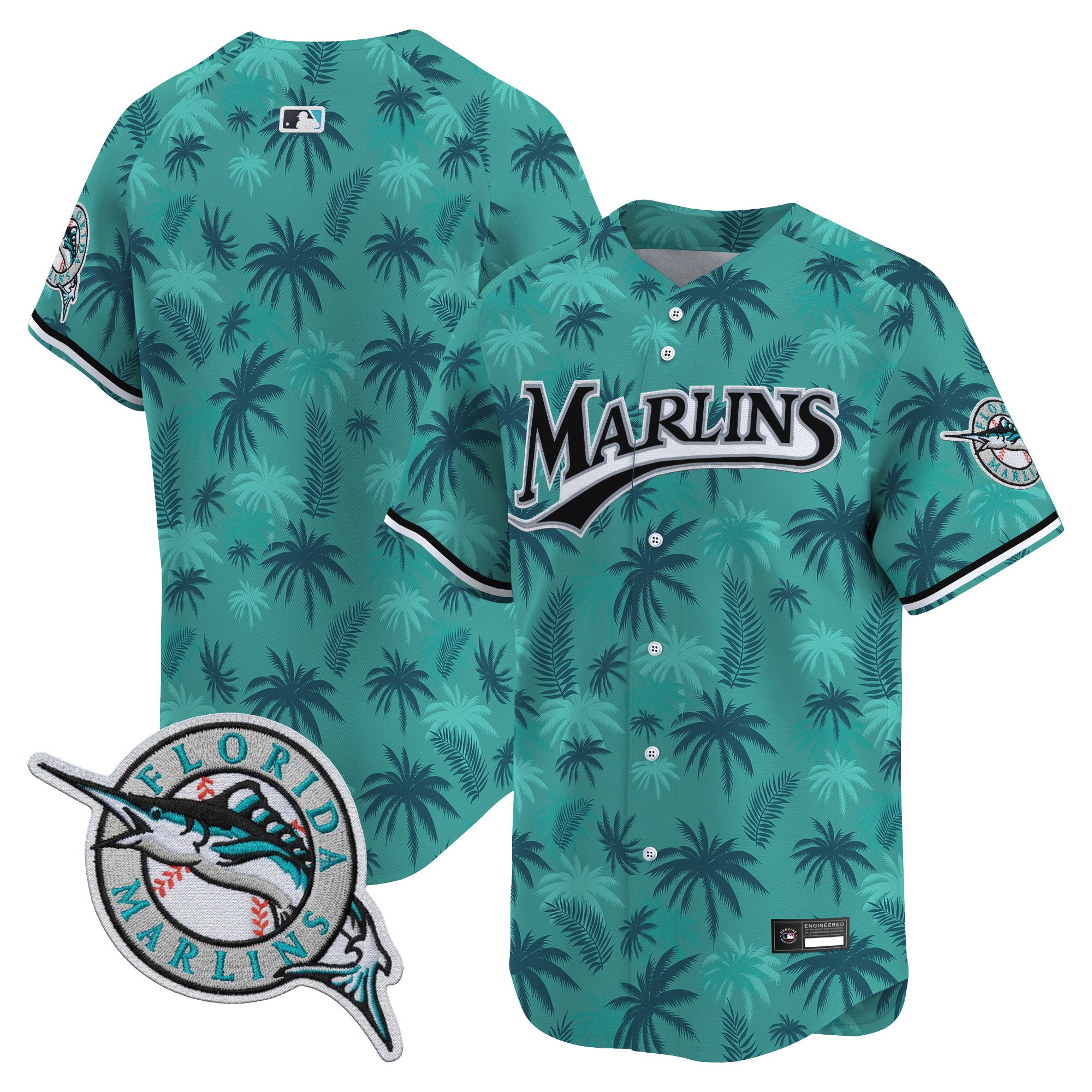 Miami Marlins GTA Vice City Vapor Premier Limited Jersey - Stitched