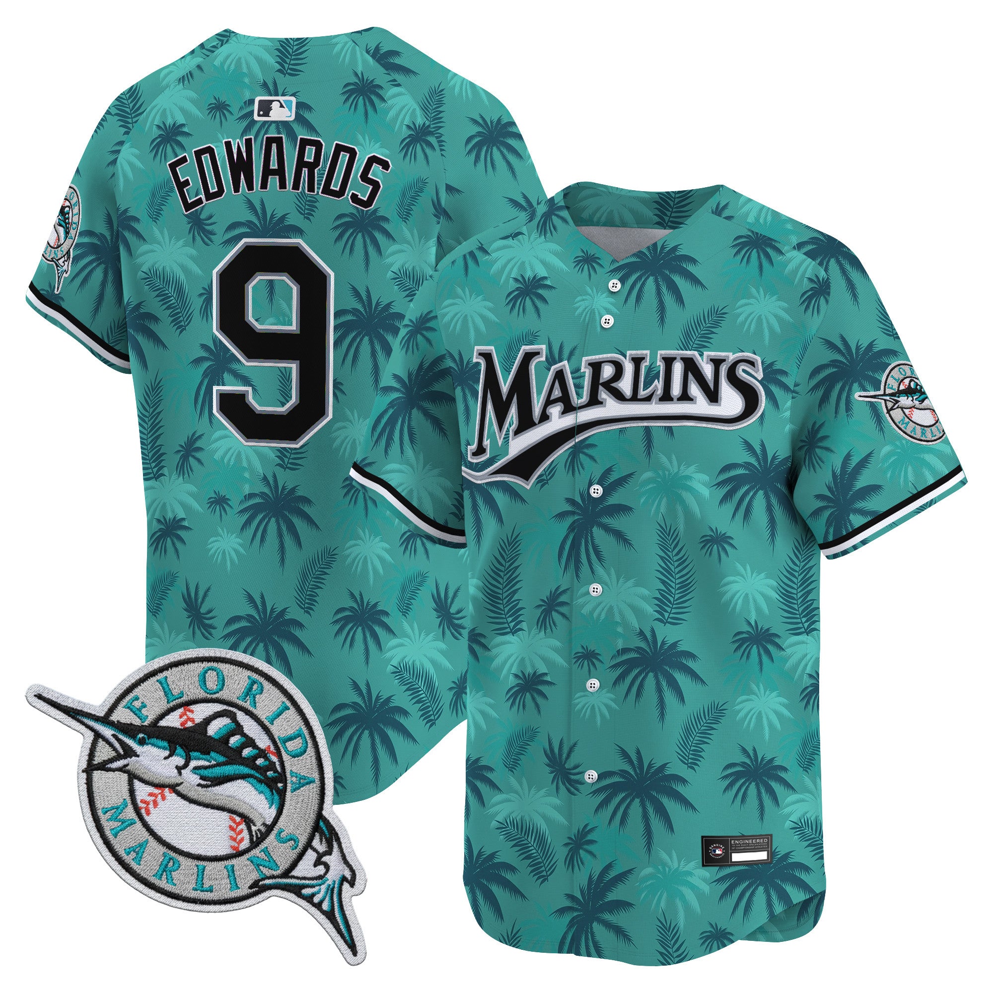 Miami Marlins GTA Vice City Vapor Premier Limited Jersey - Stitched