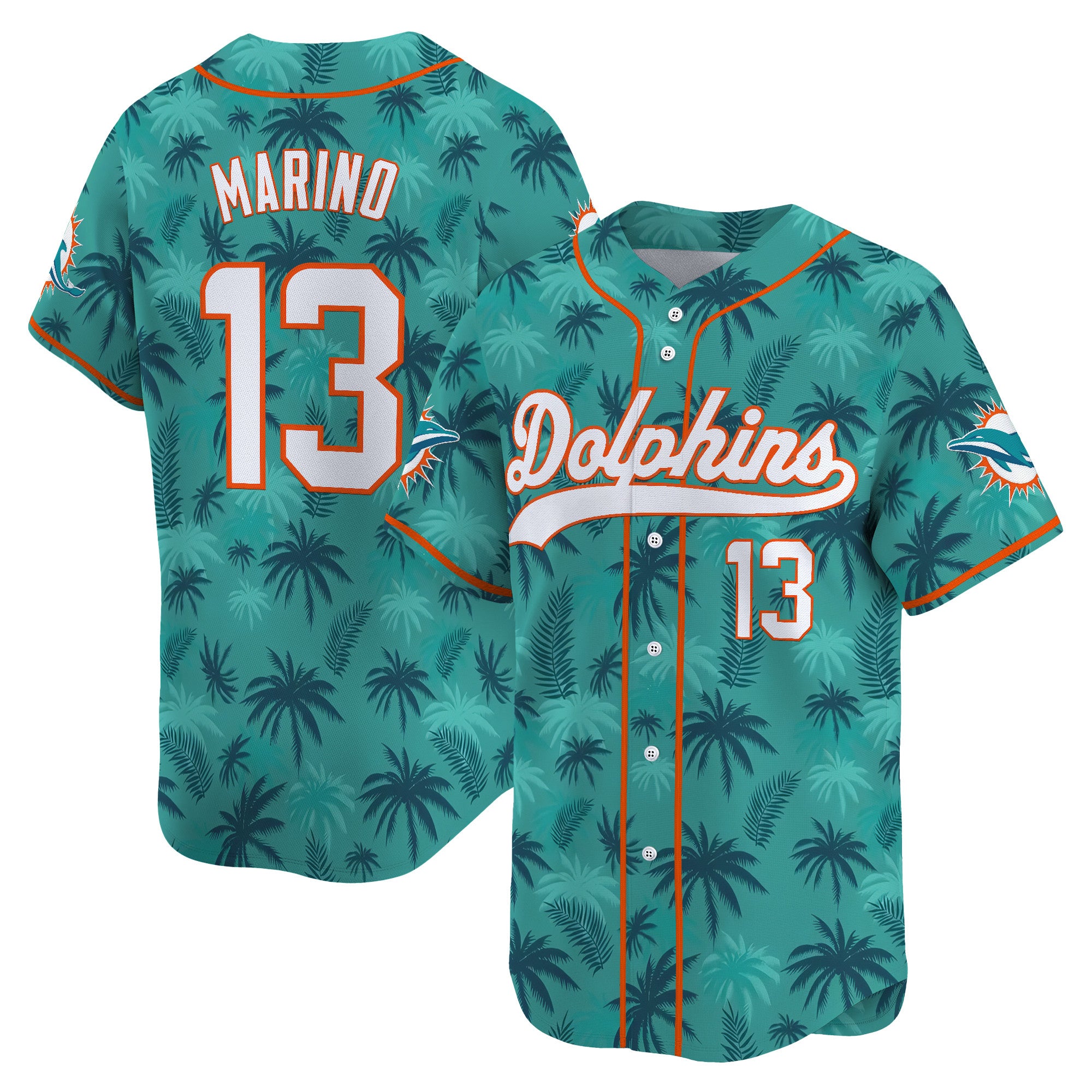 Miami Dolphins GTA Vice City Vapor Premier Limited Jersey - Stitched
