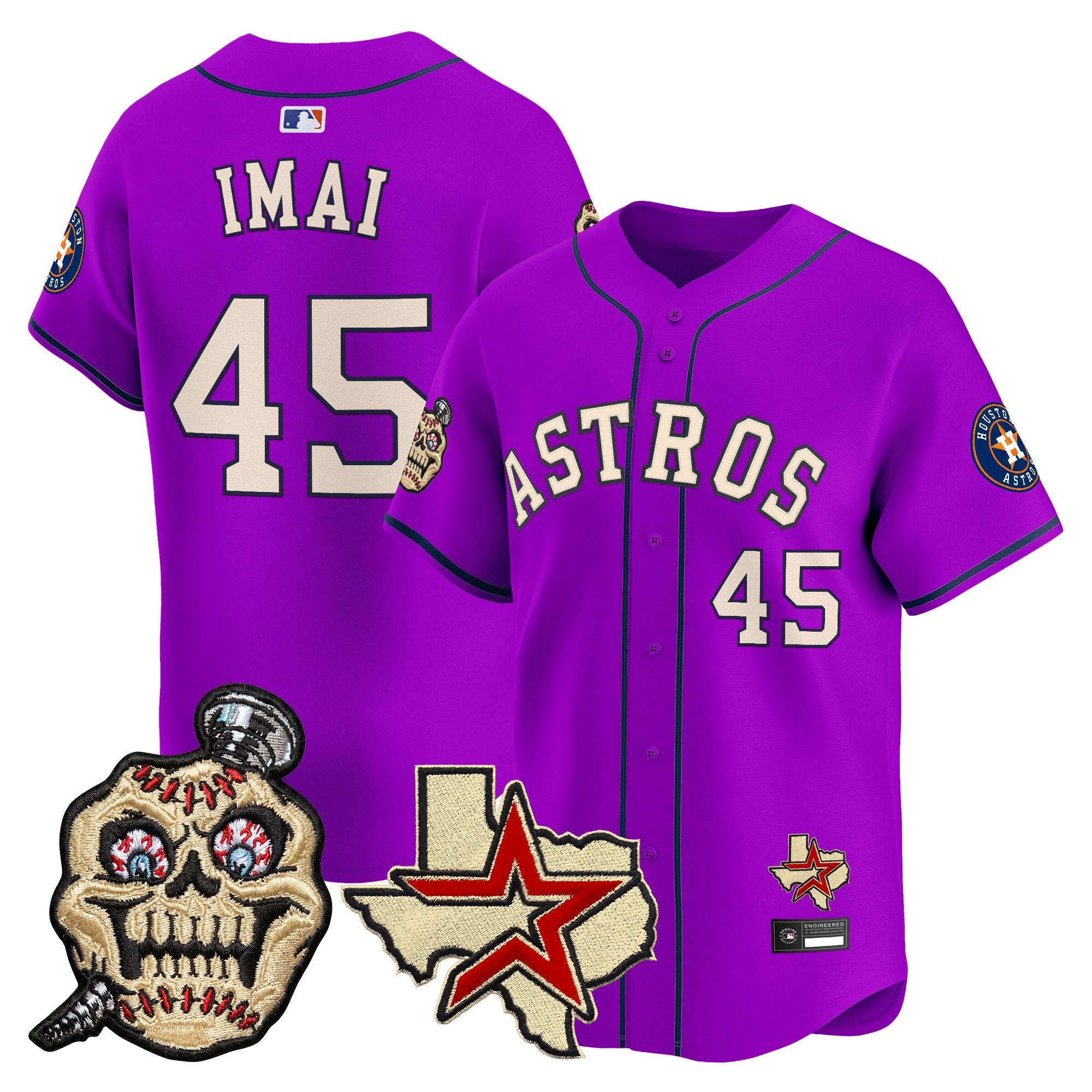 Men's Houston Astros Screwed Up Click Vapor Premier Limited Jersey - All Stitched