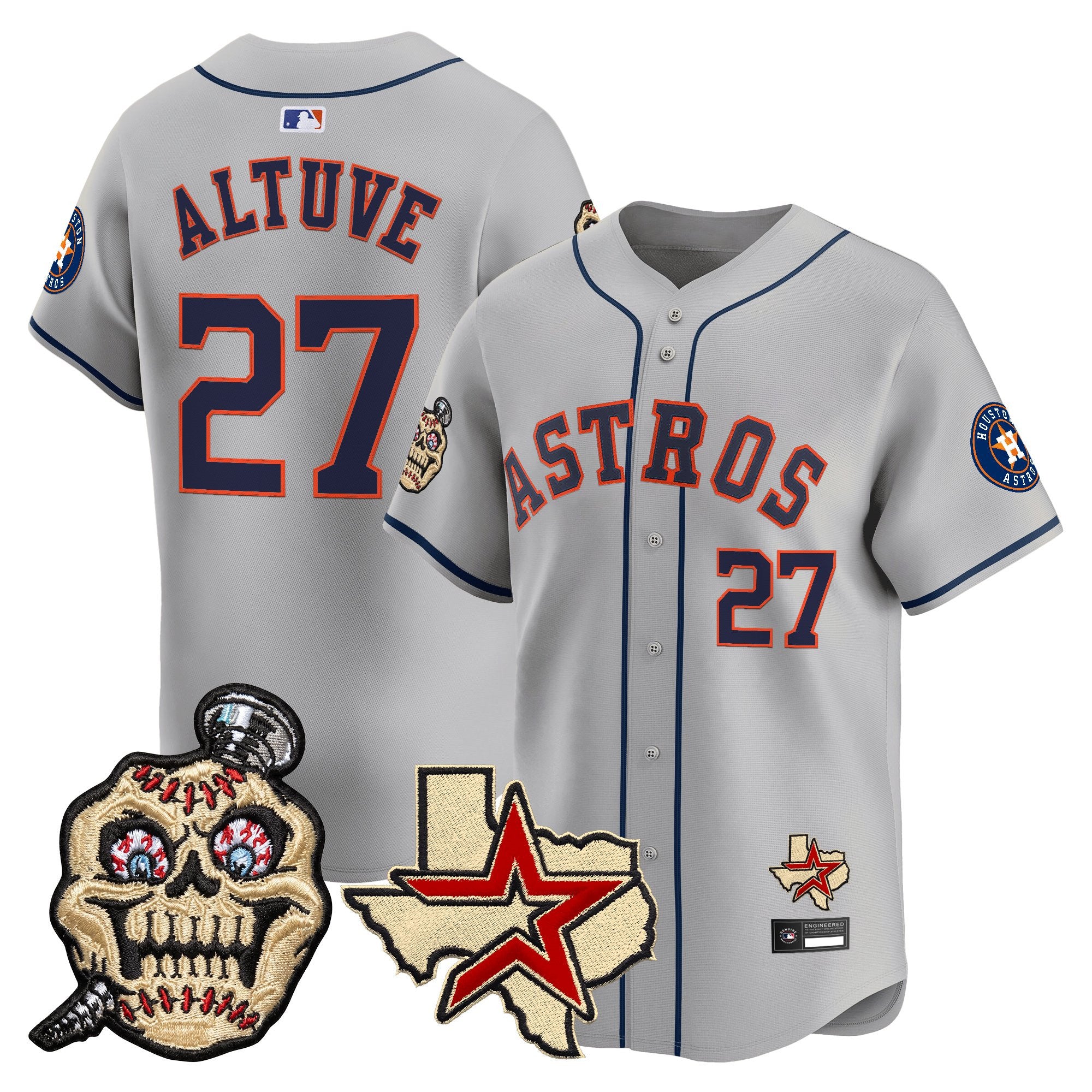 Men's Houston Astros Screwed Up Click Vapor Premier Limited Jersey - All Stitched