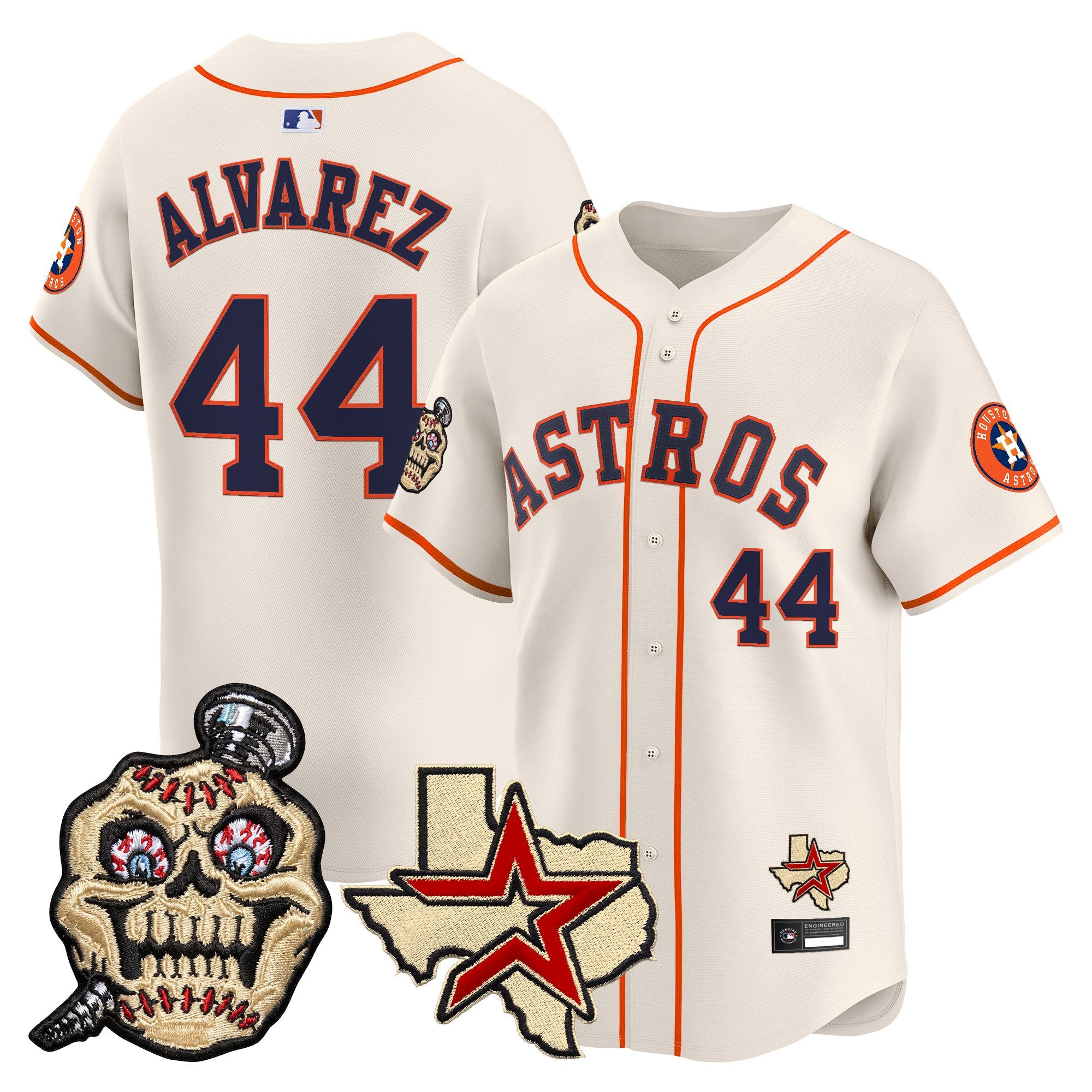 Men's Houston Astros Screwed Up Click Vapor Premier Limited Jersey - All Stitched