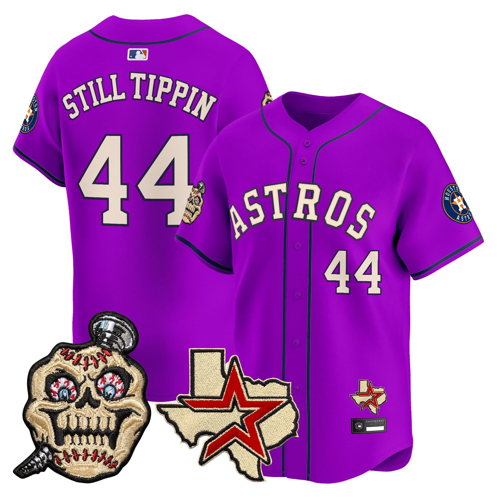 Men's Houston Astros Screwed Up Click Vapor Premier Limited Jersey - All Stitched