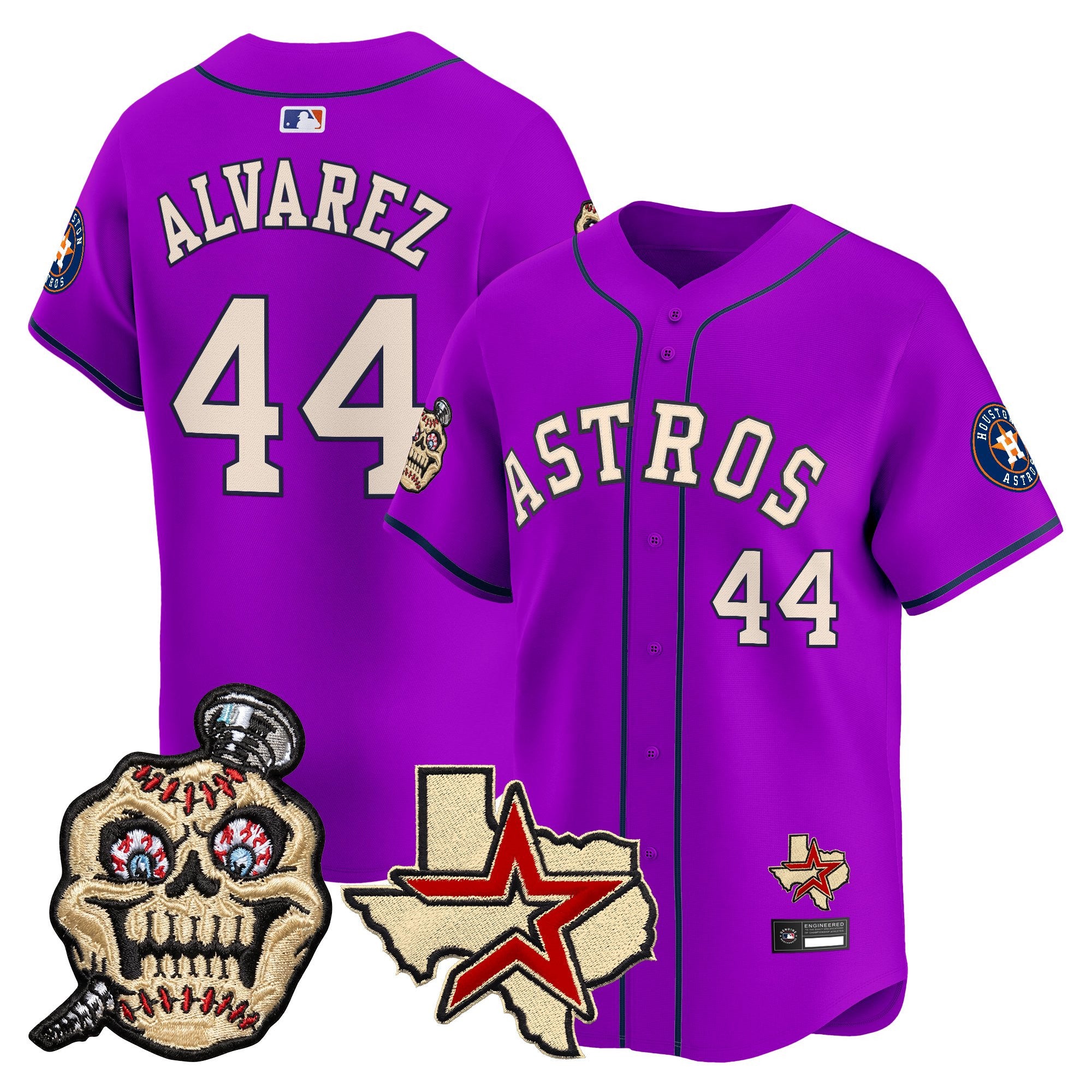 Men's Houston Astros Screwed Up Click Vapor Premier Limited Jersey - All Stitched