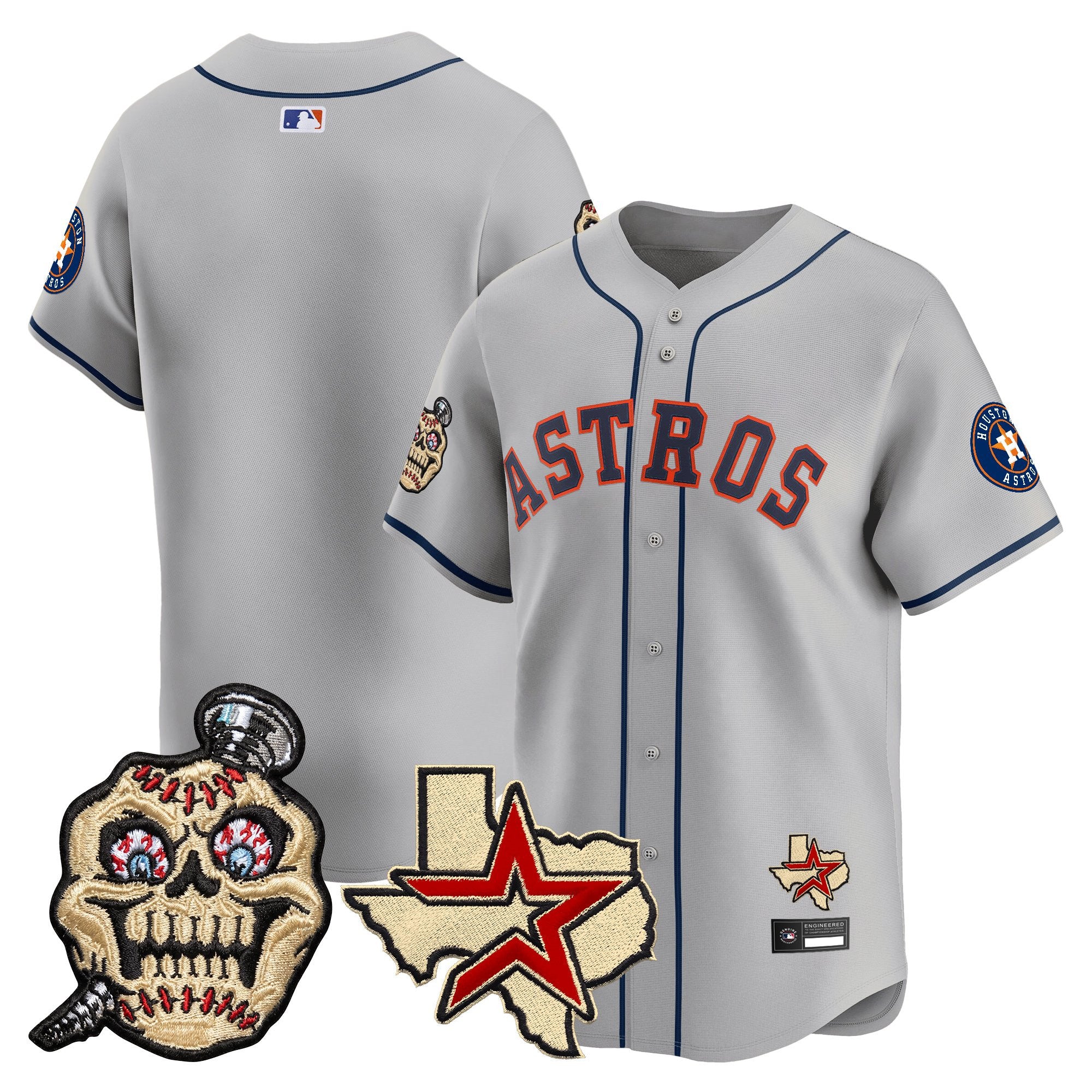 Men's Houston Astros Screwed Up Click Vapor Premier Limited Jersey - All Stitched