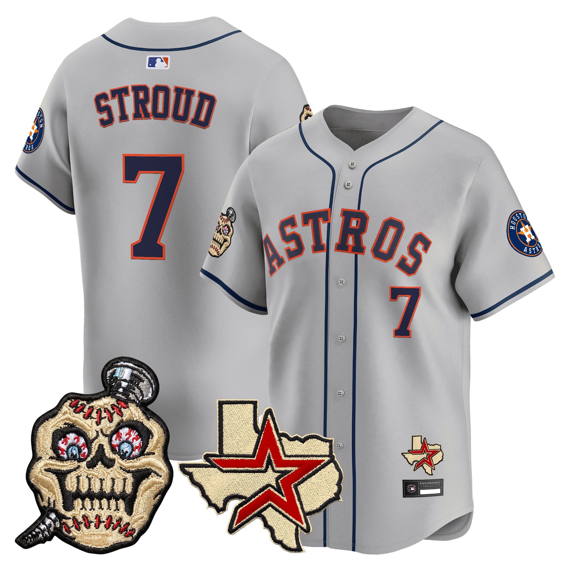 Men's Houston Astros Screwed Up Click Vapor Premier Limited Jersey - All Stitched