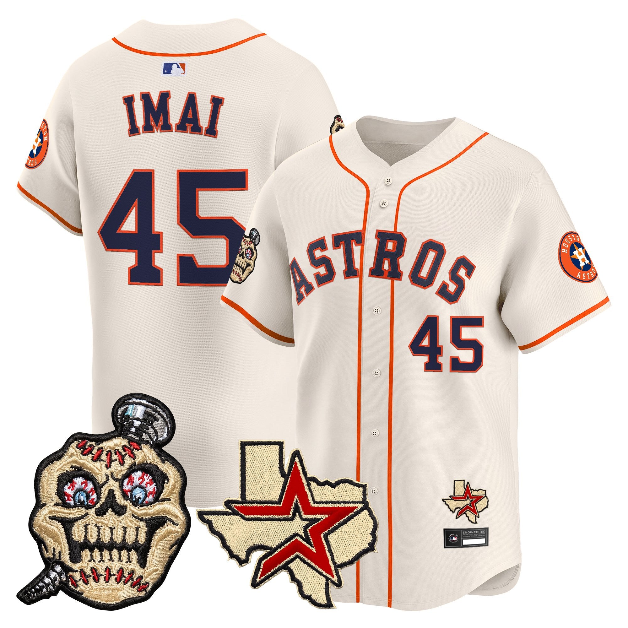 Men's Houston Astros Screwed Up Click Vapor Premier Limited Jersey - All Stitched