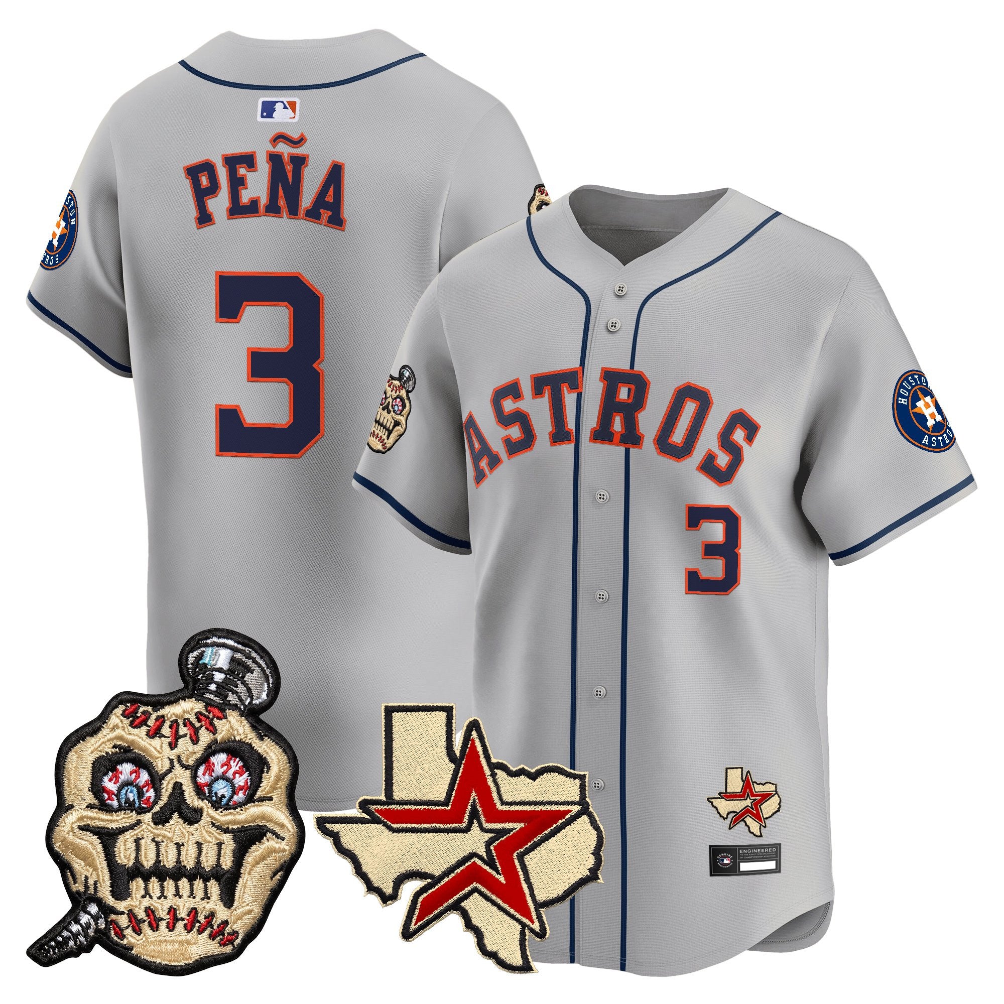 Men's Houston Astros Screwed Up Click Vapor Premier Limited Jersey - All Stitched