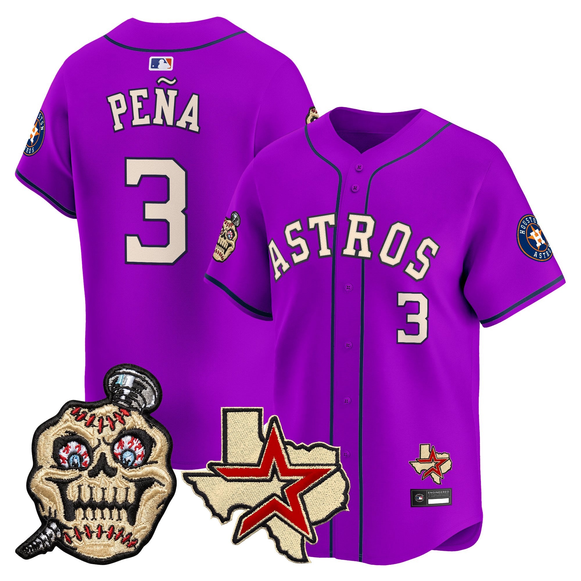 Men's Houston Astros Screwed Up Click Vapor Premier Limited Jersey - All Stitched