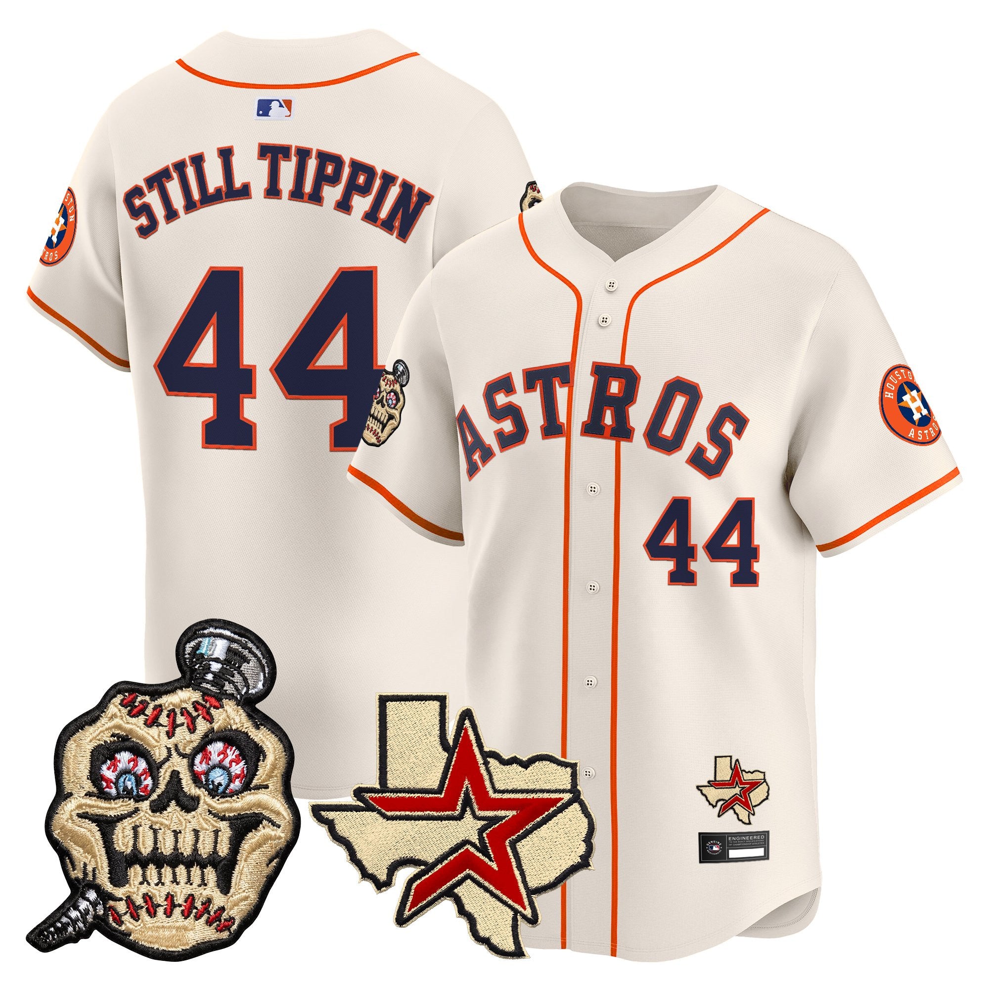 Men's Houston Astros Screwed Up Click Vapor Premier Limited Jersey - All Stitched