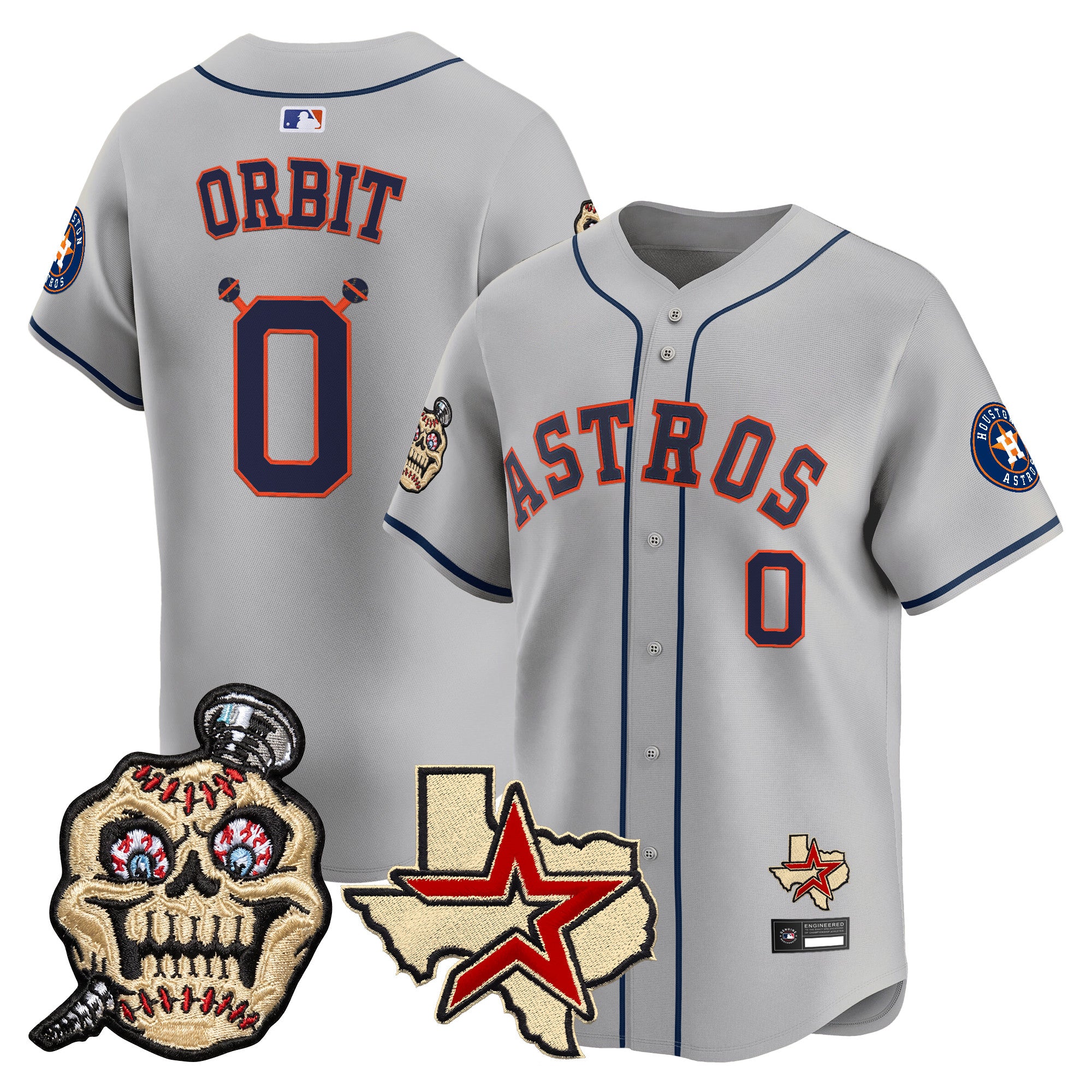 Men's Houston Astros Screwed Up Click Vapor Premier Limited Jersey - All Stitched