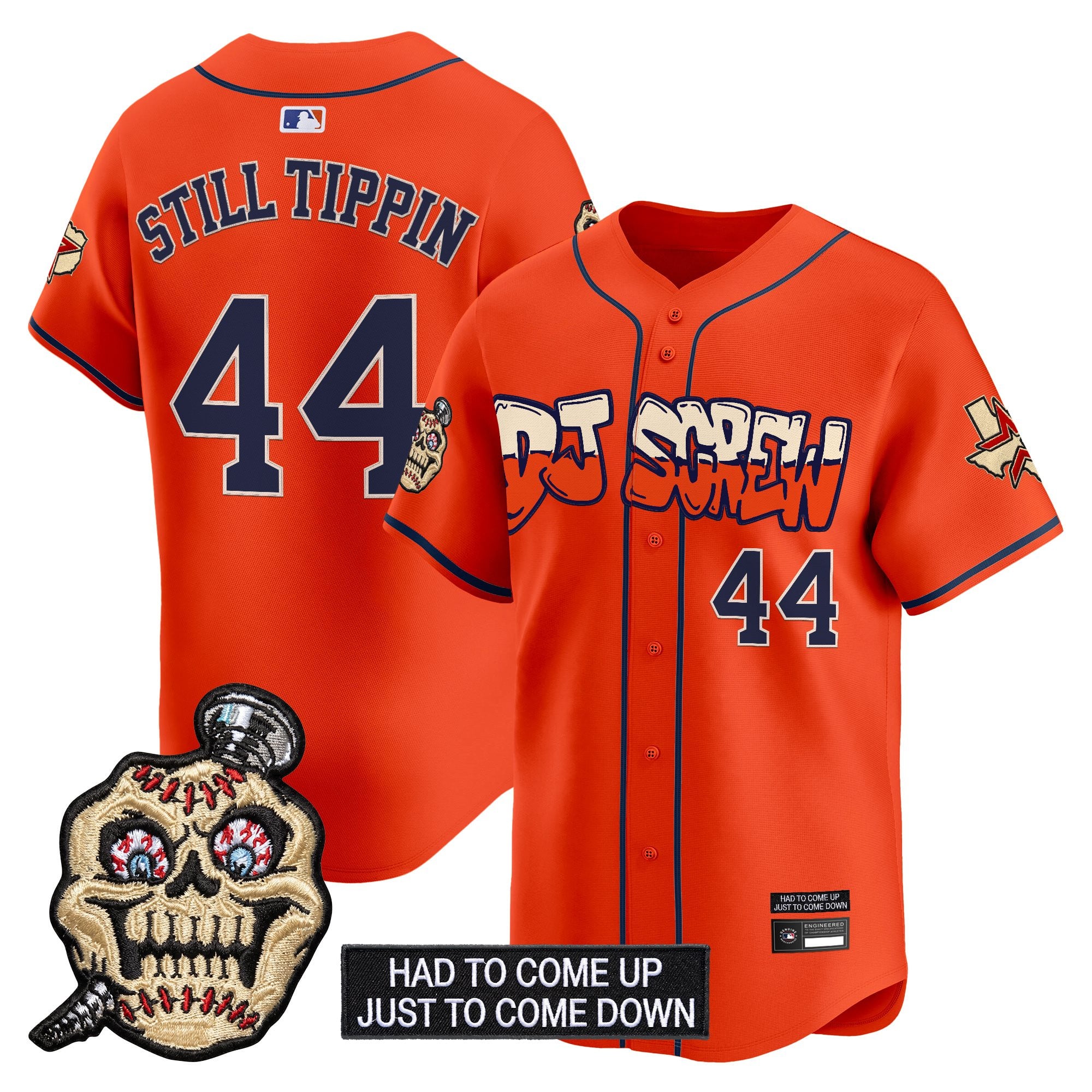 Men's Houston Astros Screwed Up Click Vapor Premier Limited Jersey V2 - All Stitched