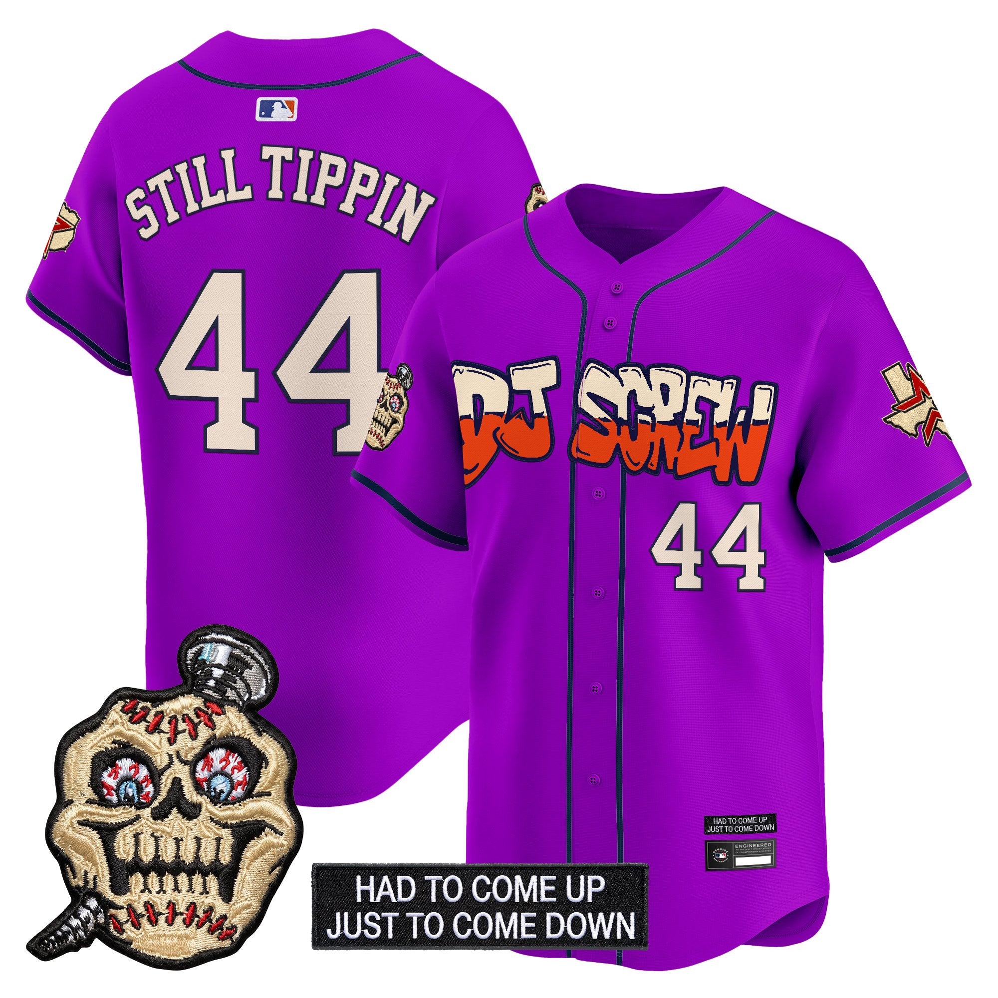 Men's Houston Astros Screwed Up Click Vapor Premier Limited Jersey V2 - All Stitched