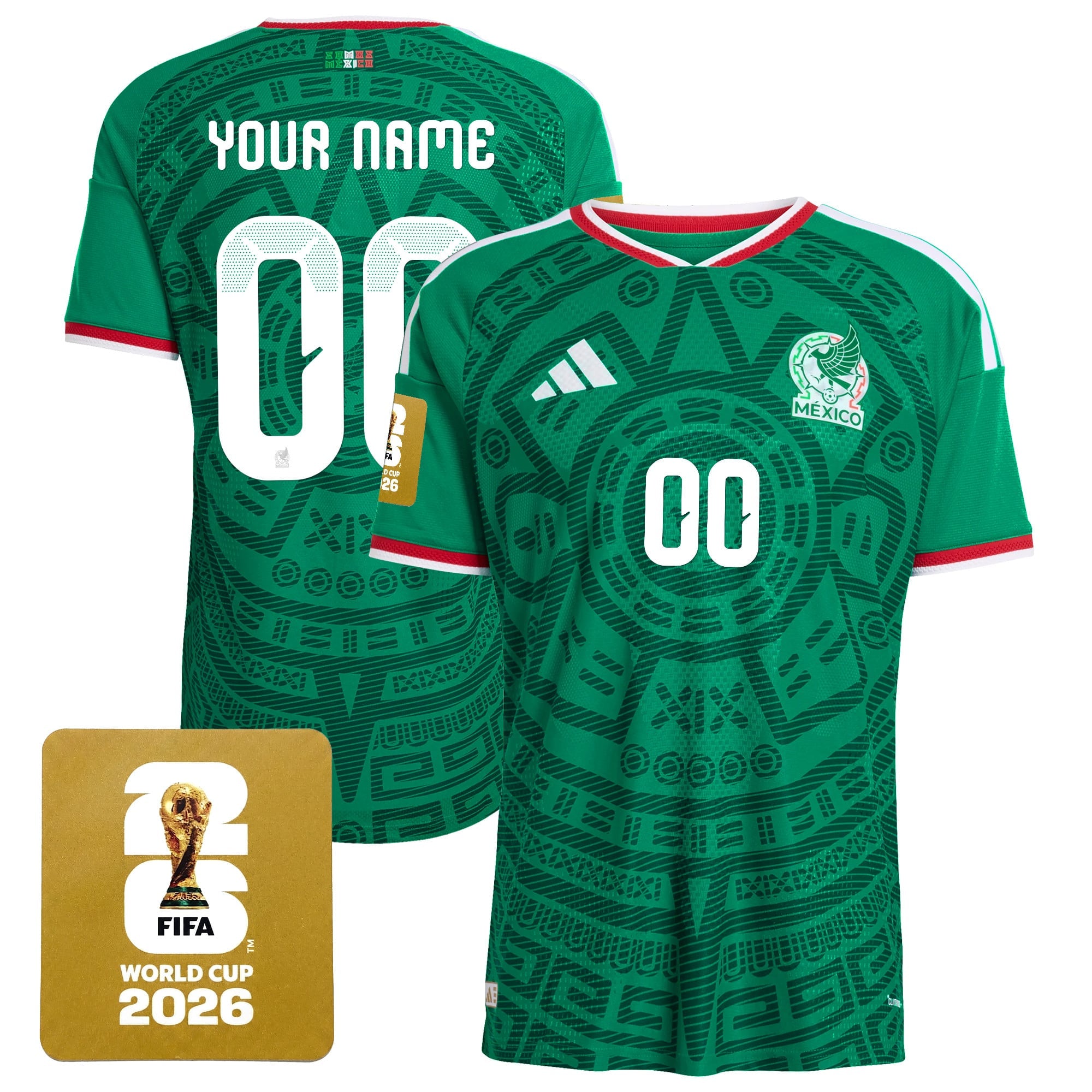 Mexico 2026 National Team Custom Jersey