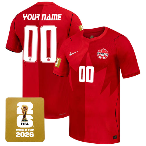Canada 2026 World Cup National Team Custom Jersey