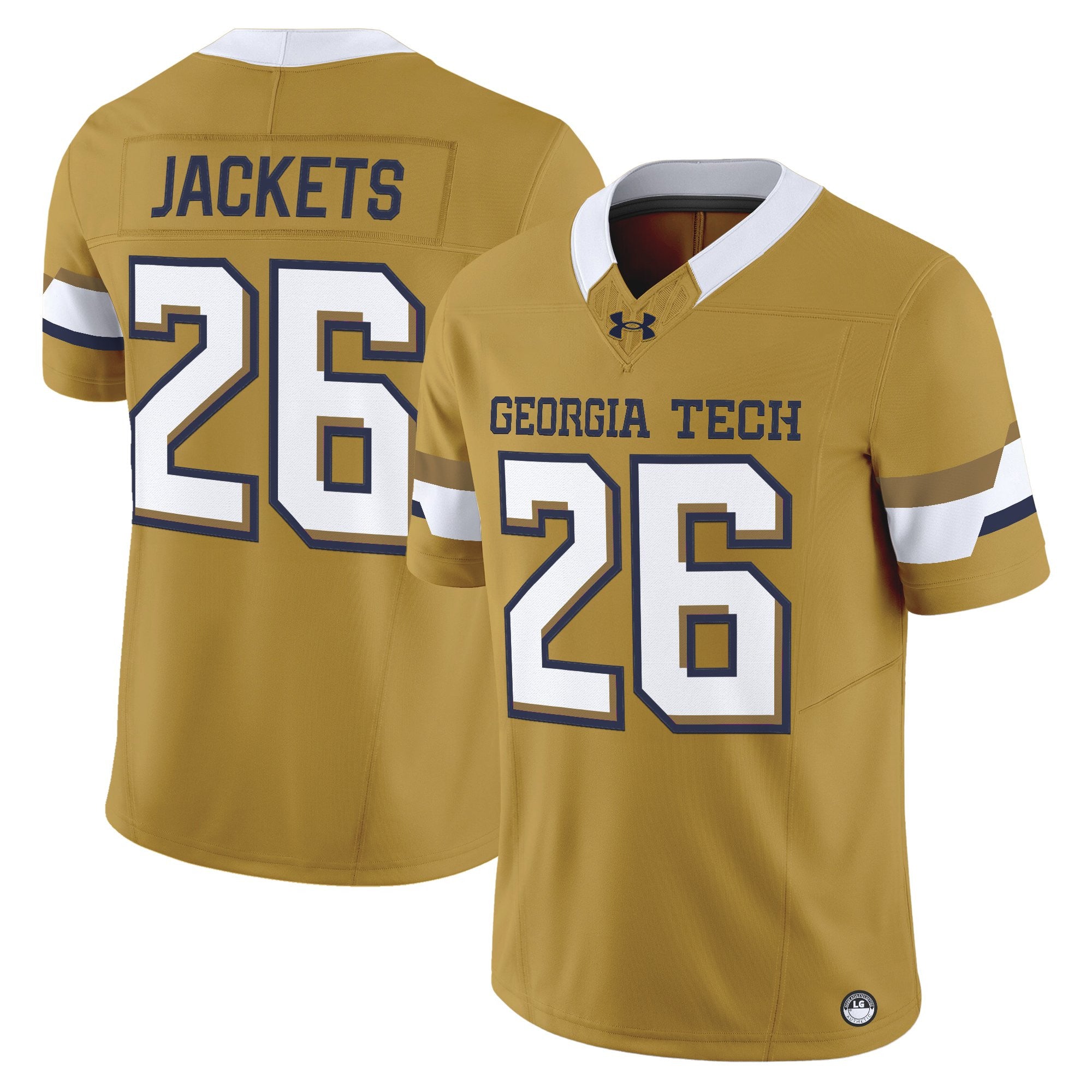 Men's Georgia Tech Yellow Jackets 2026 Vapor Limited Jersey - All stitched