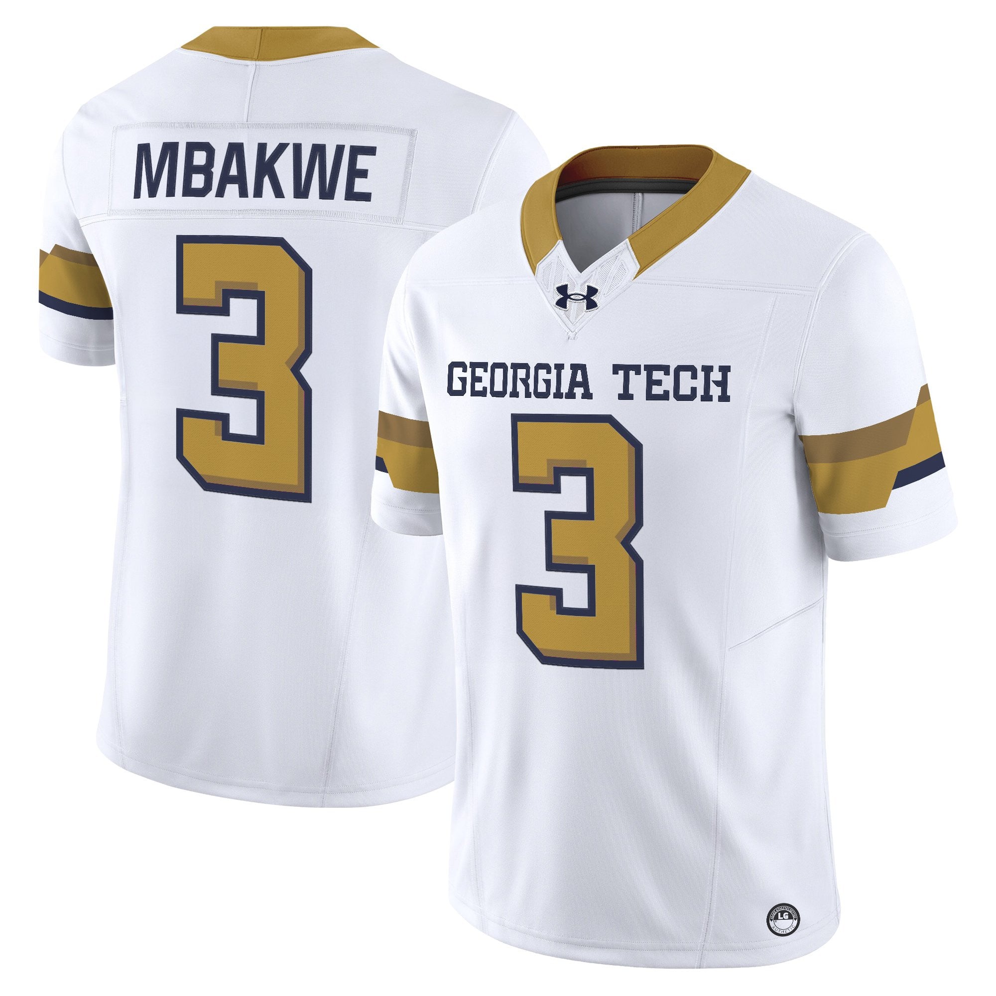 Men's Georgia Tech Yellow Jackets 2026 Vapor Limited Jersey - All stitched