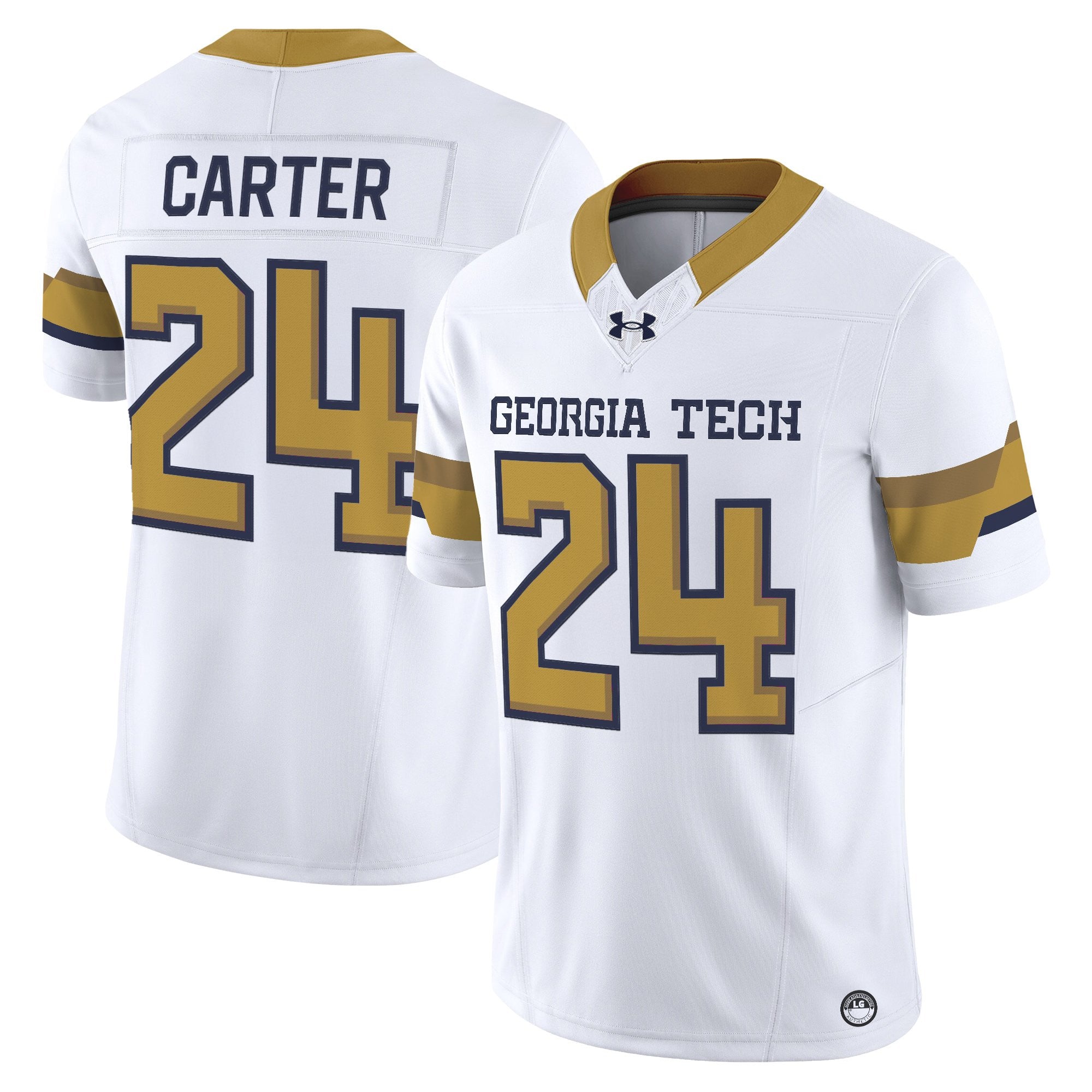 Men's Georgia Tech Yellow Jackets 2026 Vapor Limited Jersey - All stitched