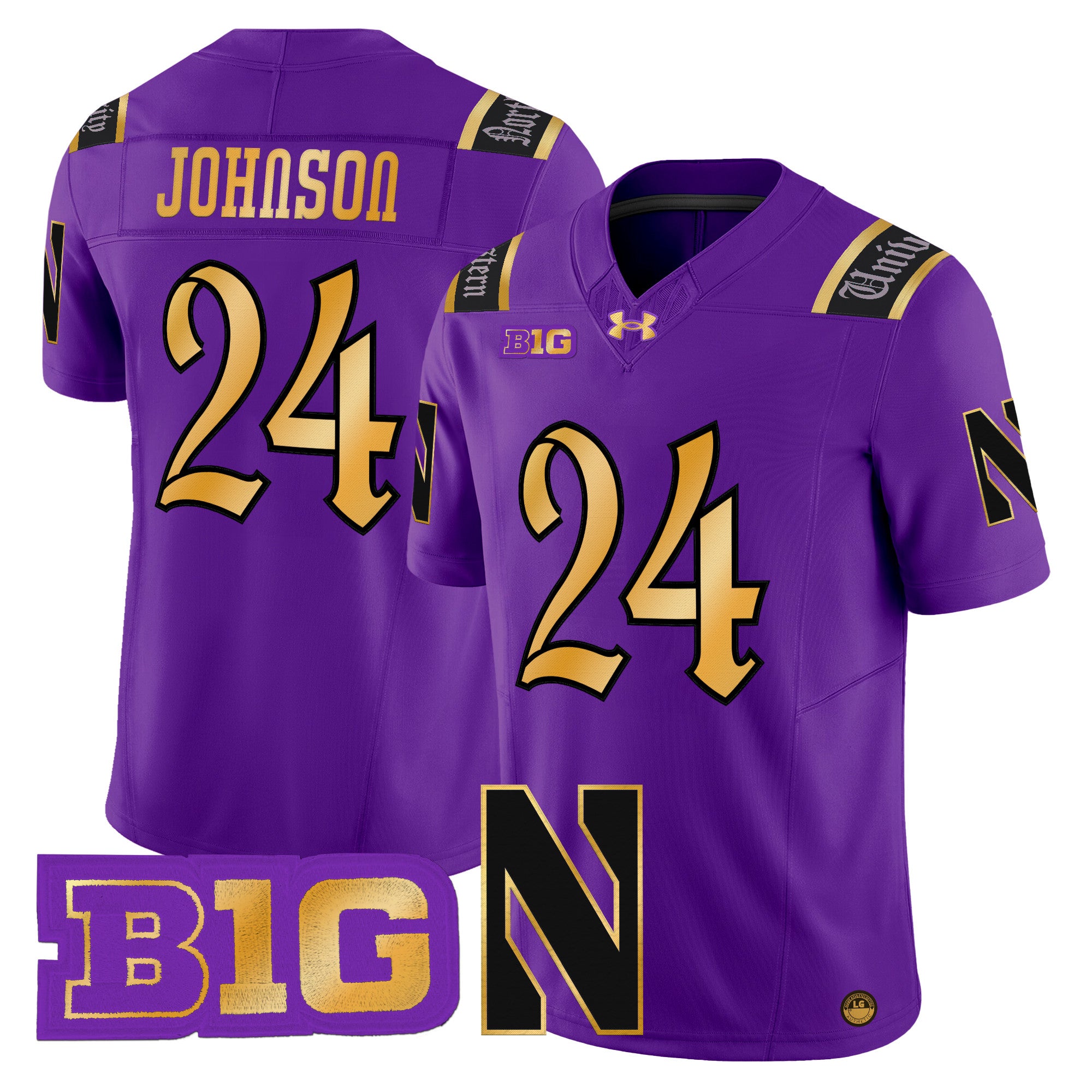 Northwestern Wildcats 2026 Vapor Limited Jersey - All stitched