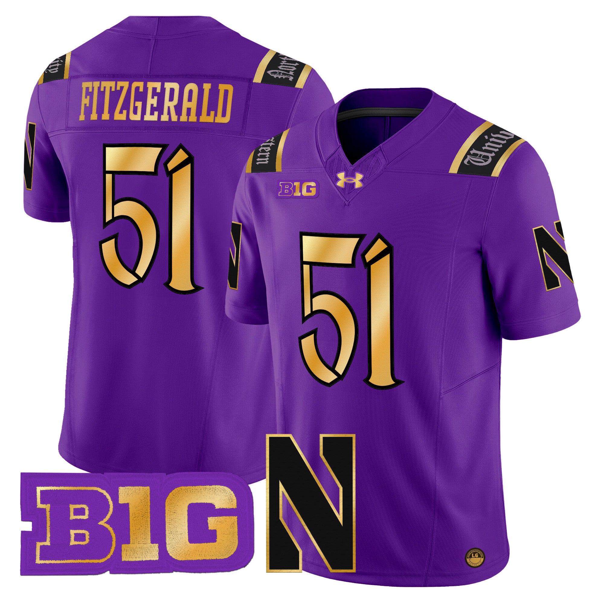 Northwestern Wildcats 2026 Vapor Limited Jersey - All stitched