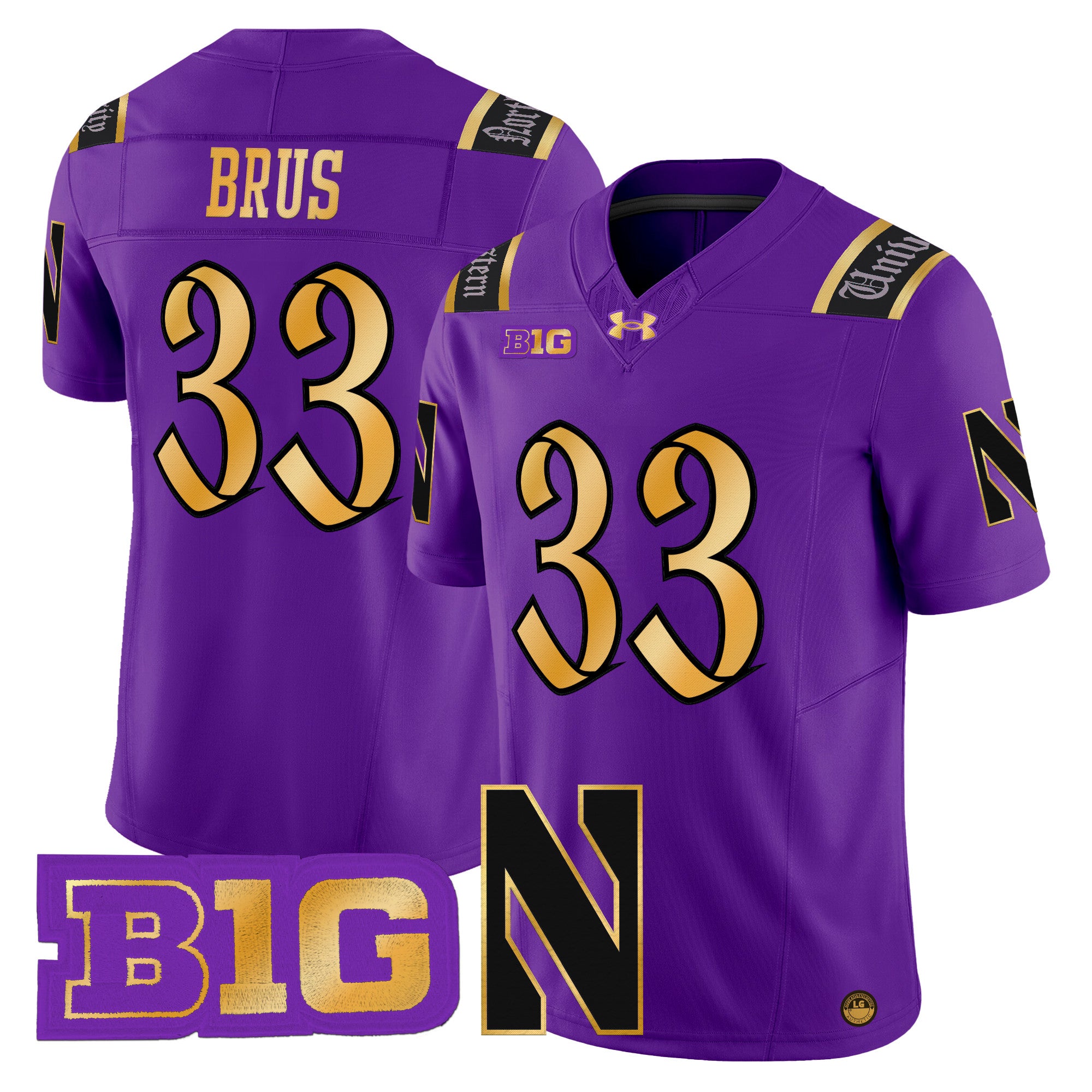 Northwestern Wildcats 2026 Vapor Limited Jersey - All stitched