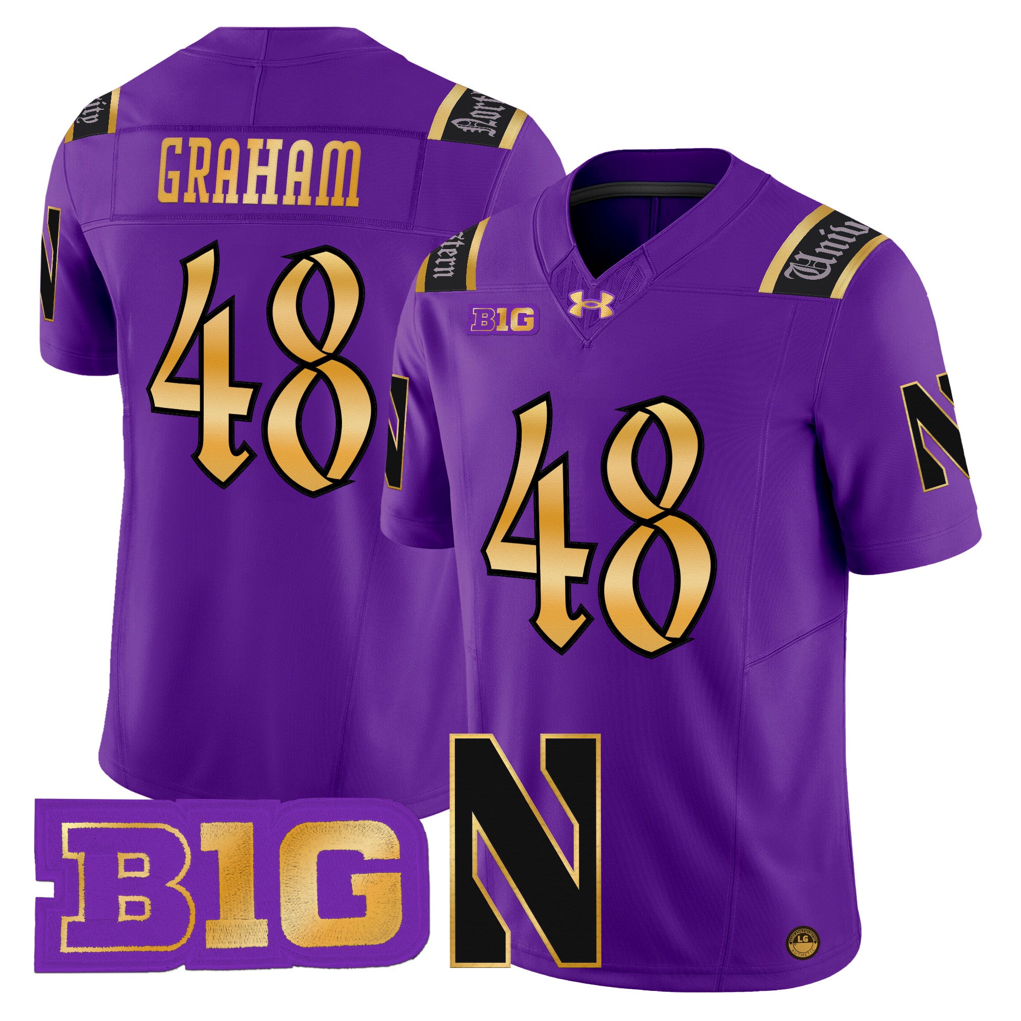 Northwestern Wildcats 2026 Vapor Limited Jersey - All stitched